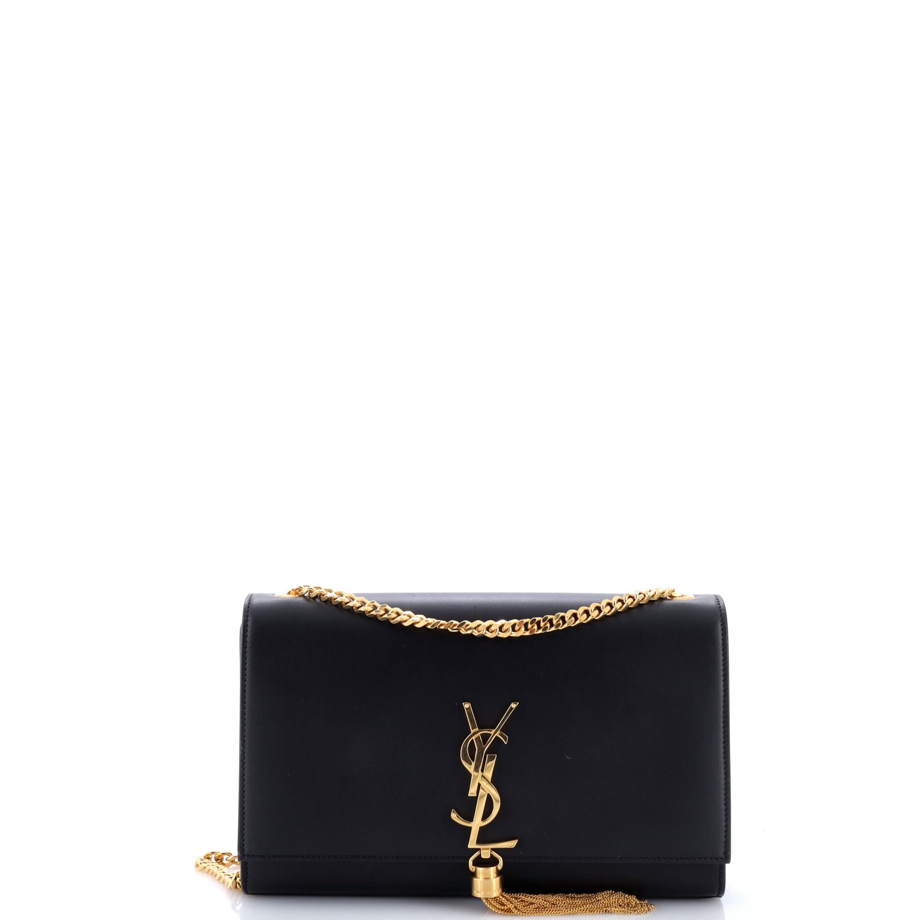 Classic Monogram Tassel Crossbody Bag Leather Medium