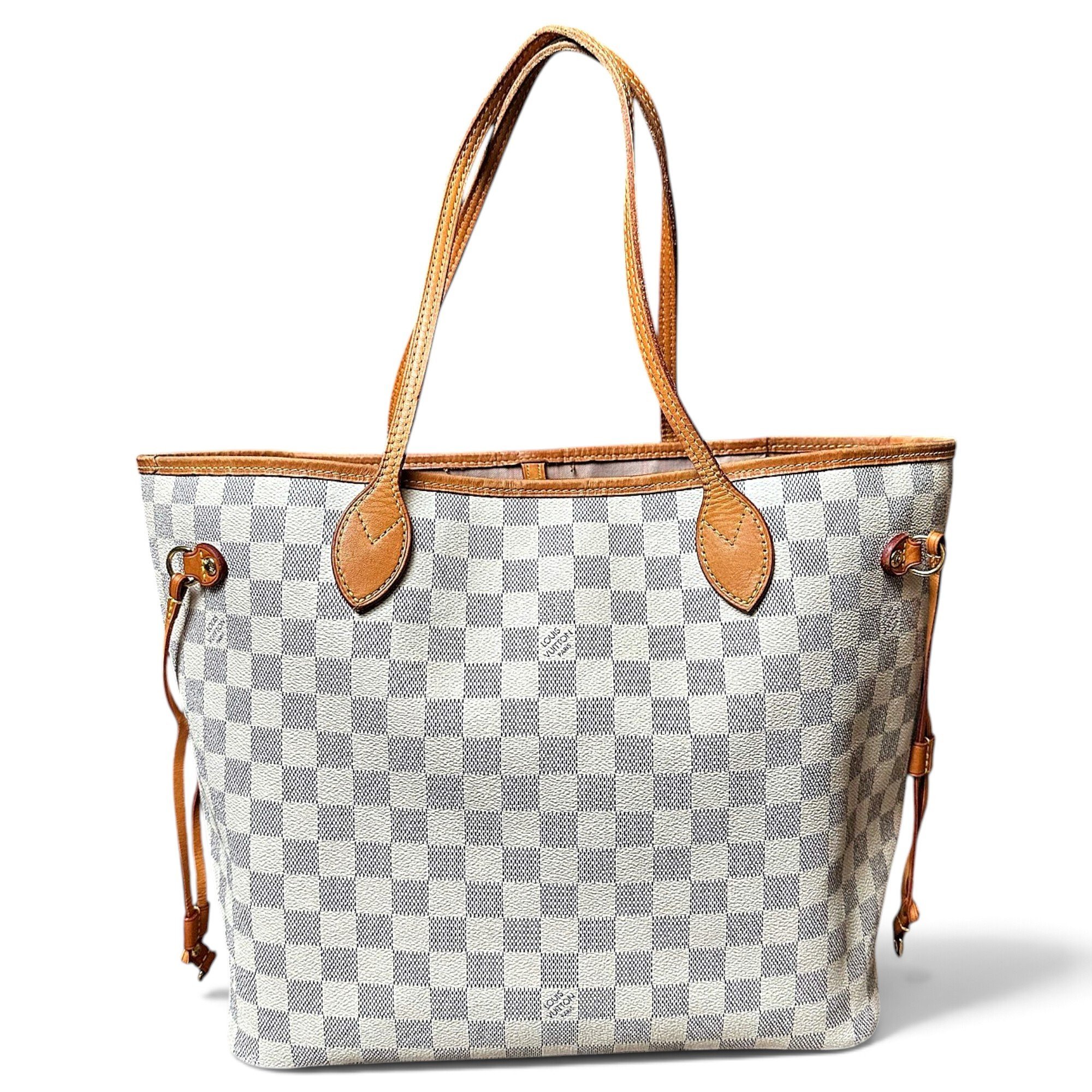 Louis Vuitton Neverfull leather tote