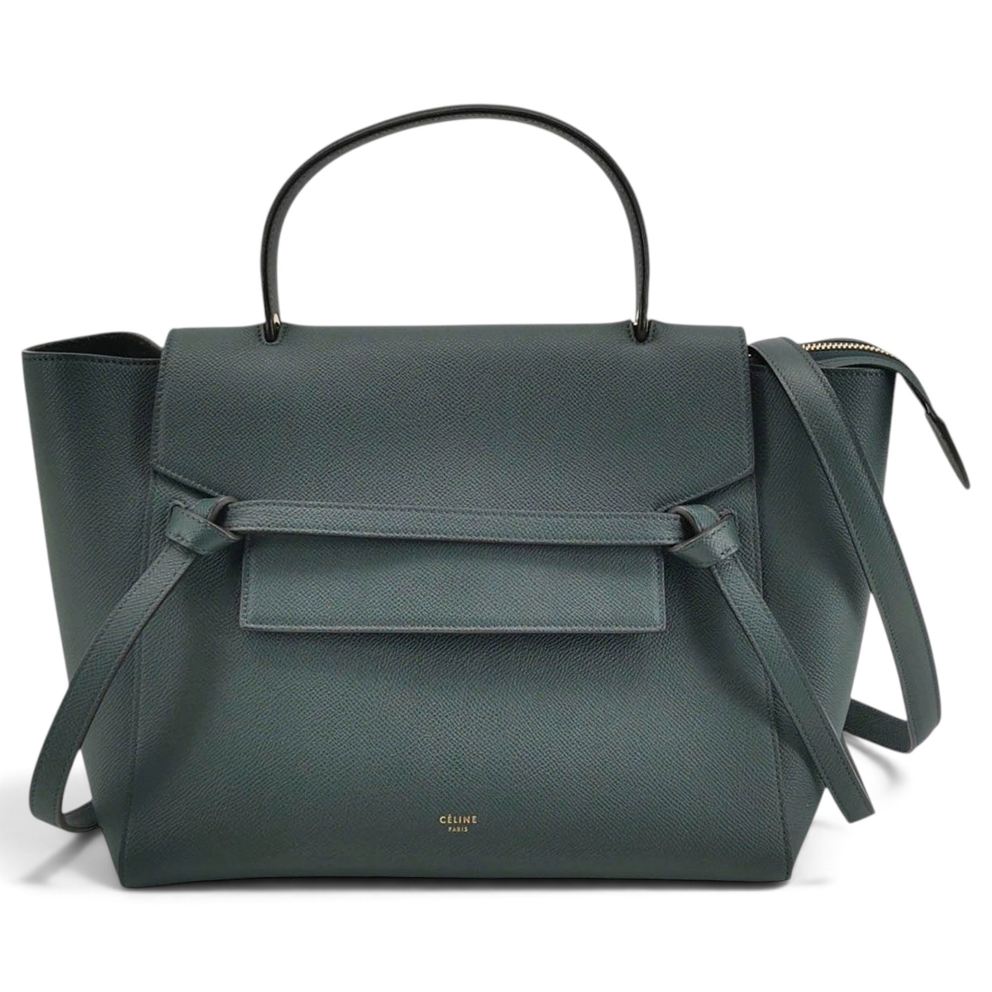 Celine Belt leather handbag