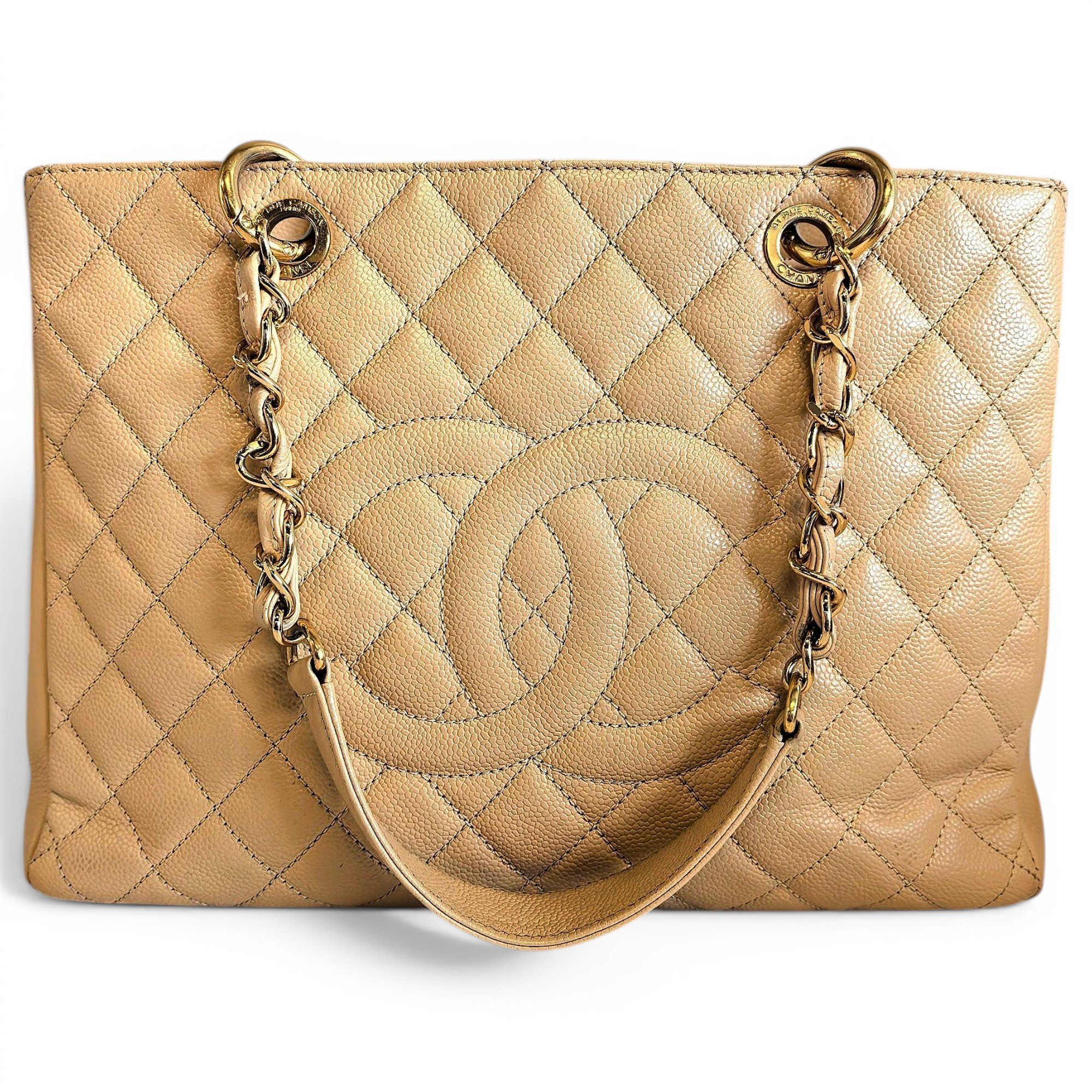Grand shopping leather handbag