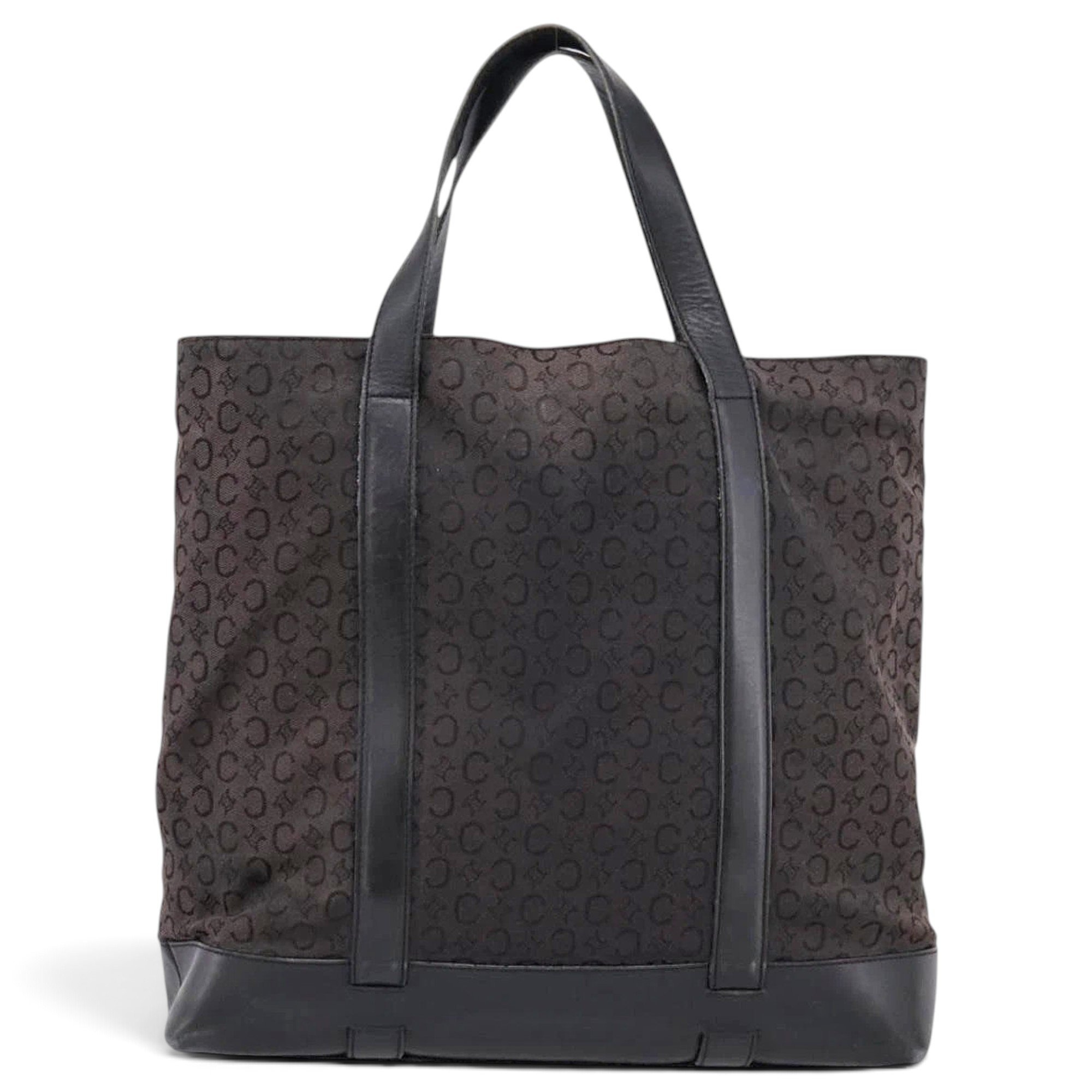 Leather tote