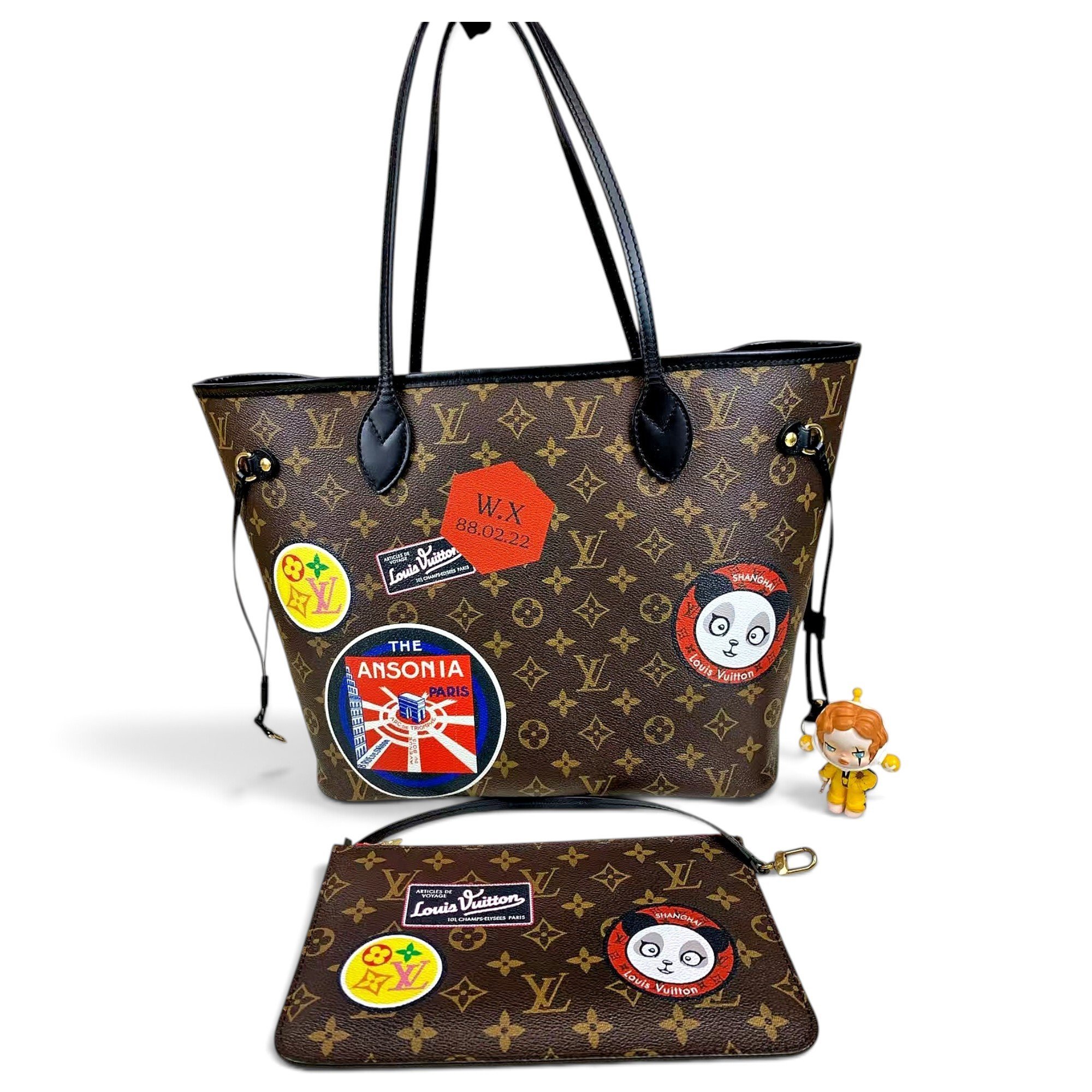 Neverfull leather tote