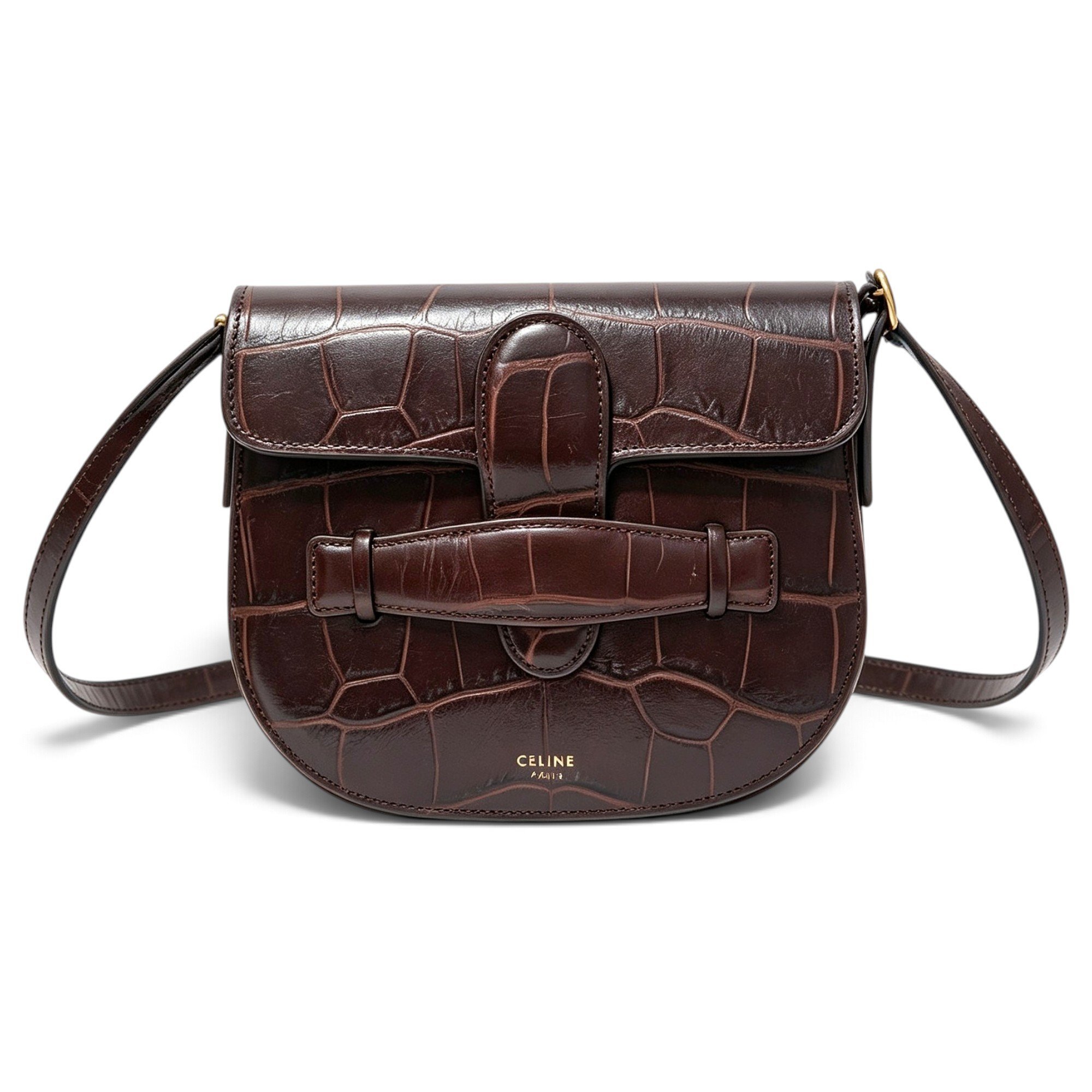 Leather crossbody bag