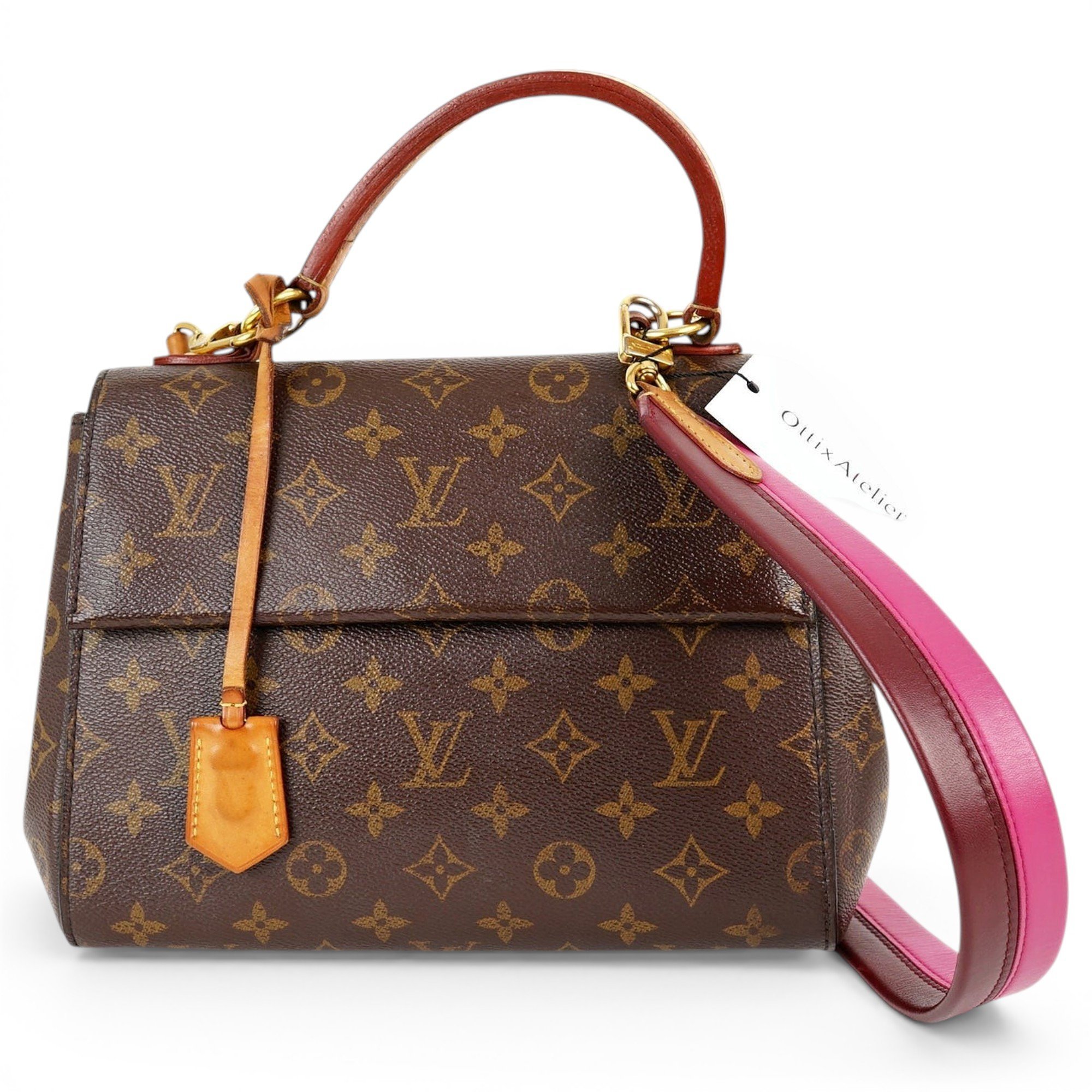 Louis Vuitton Cluny leather handbag