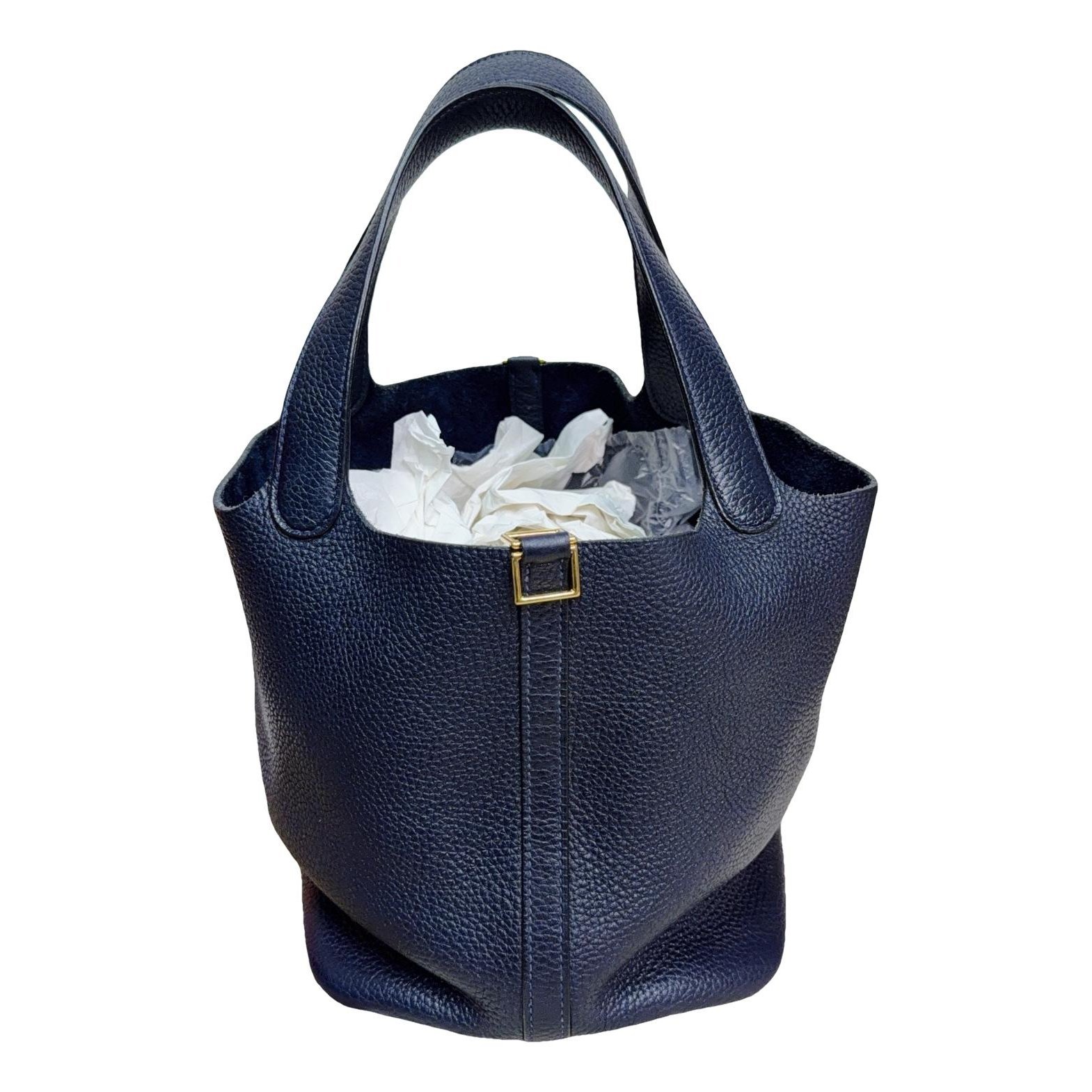 Picotin leather handbag