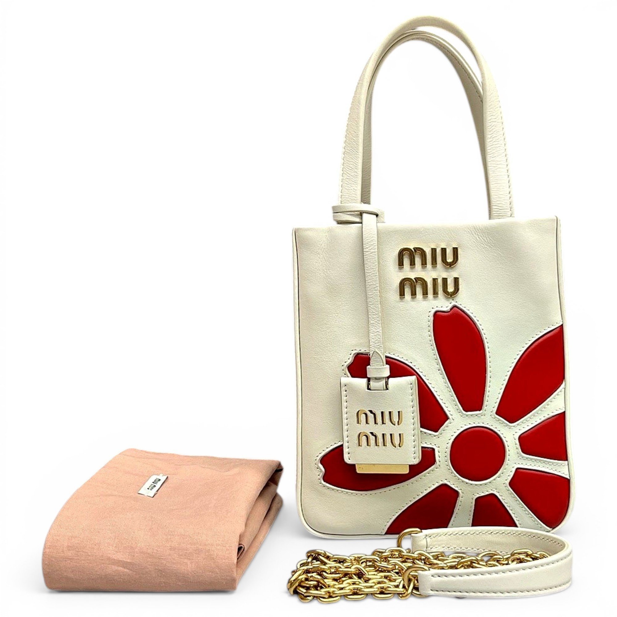Leather tote