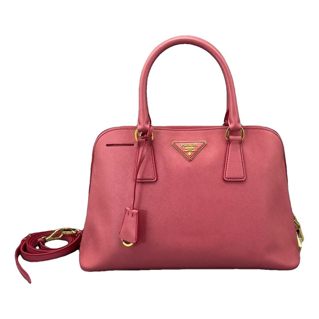 Promenade leather handbag