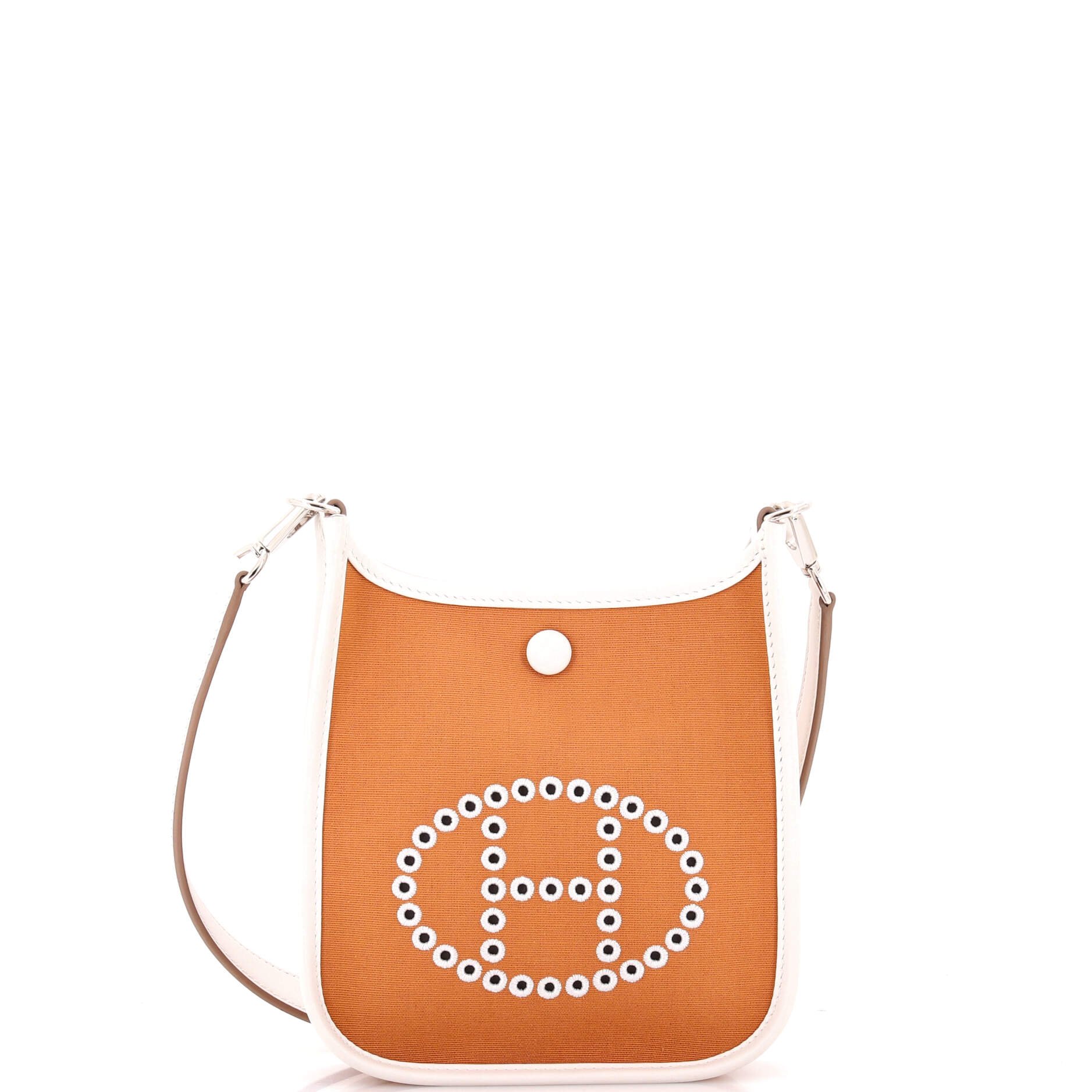 Hermes Neo Evelyne Bag Toile and Leather TPM