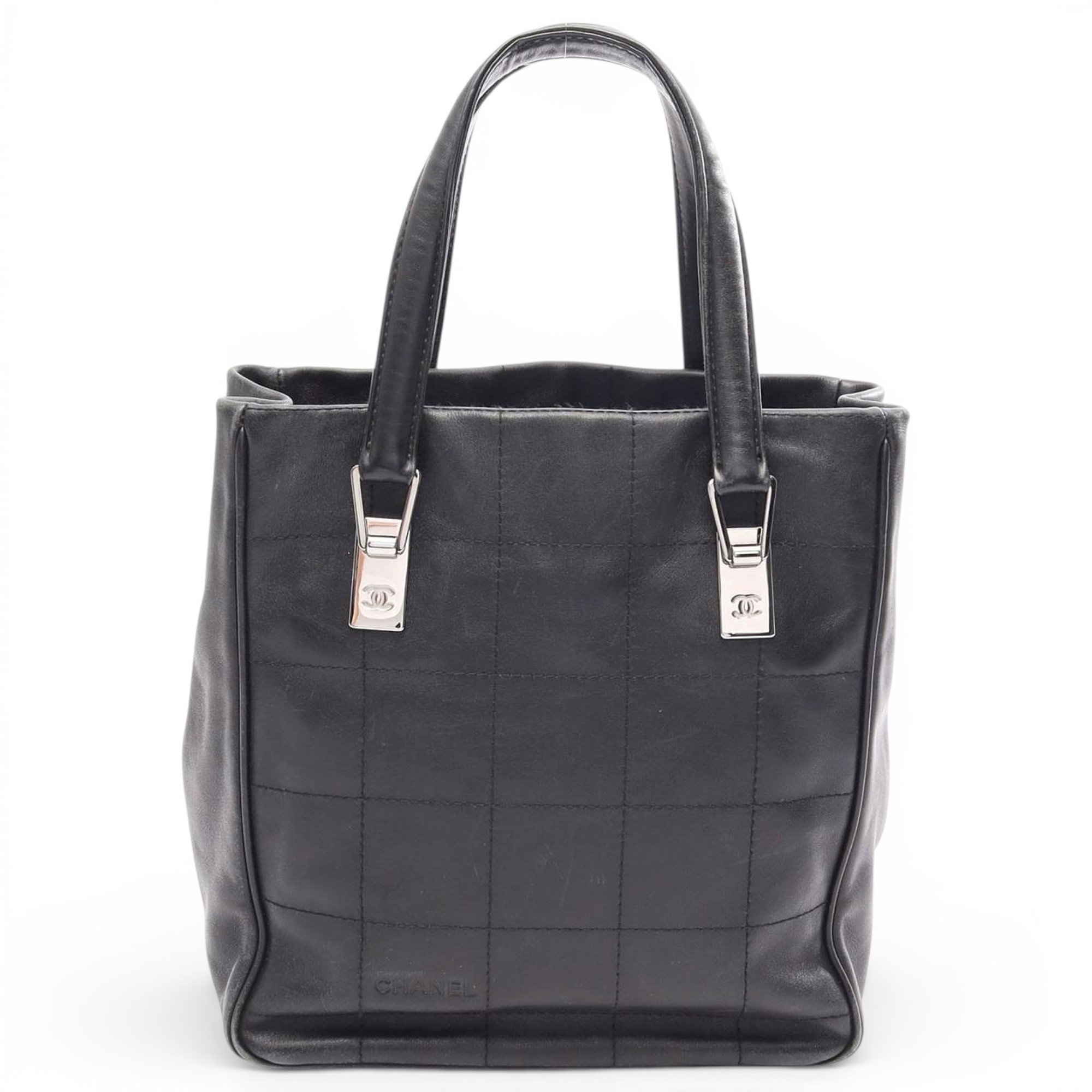 Leather tote
