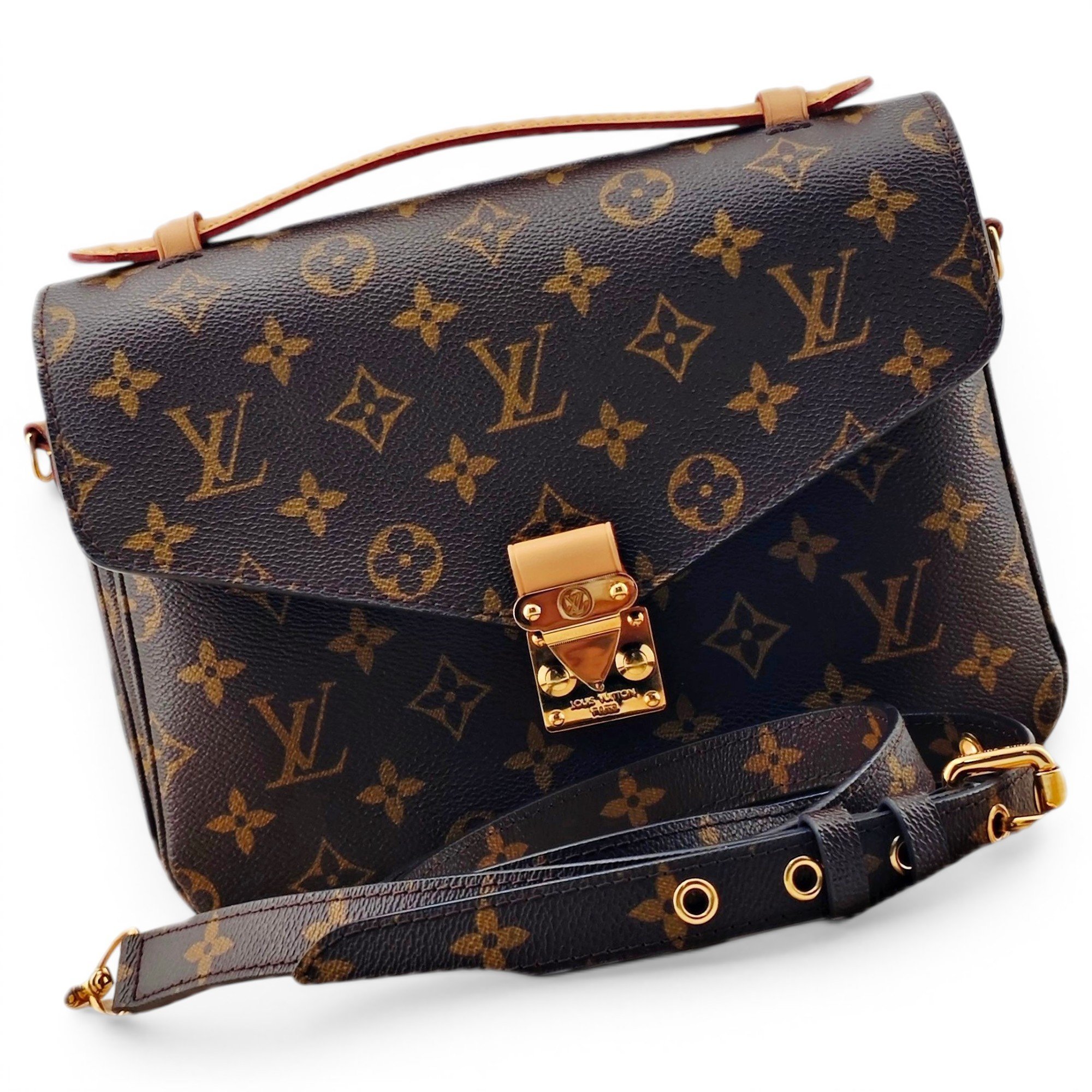 Metis leather handbag