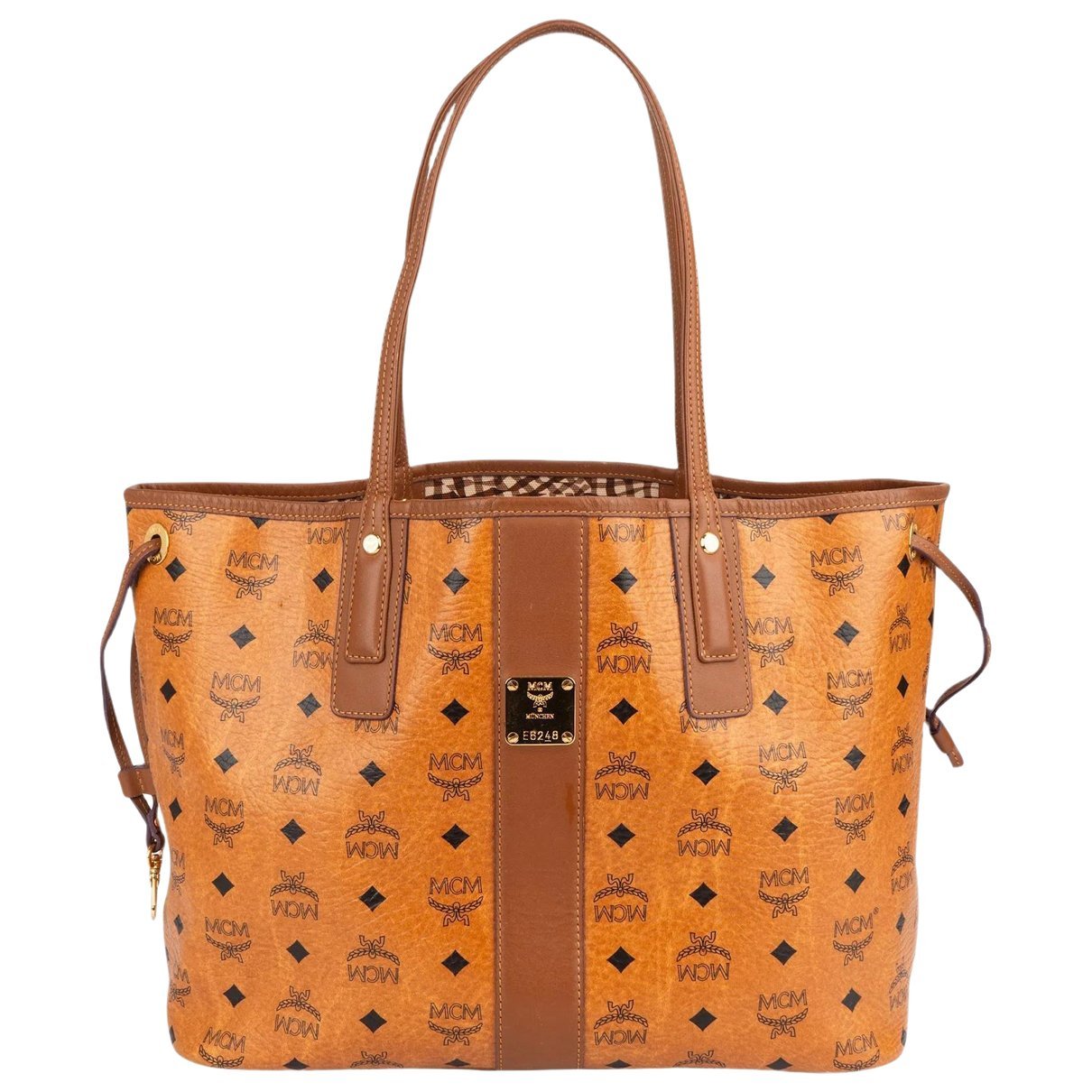 Boston leather handbag