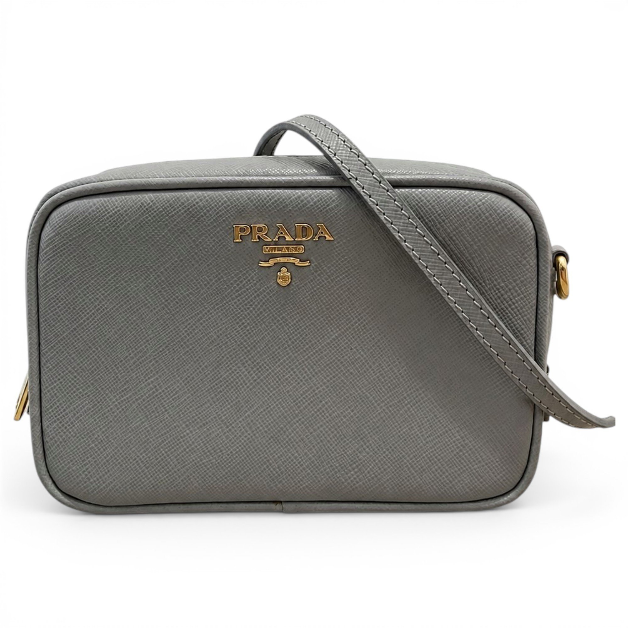 Leather crossbody bag
