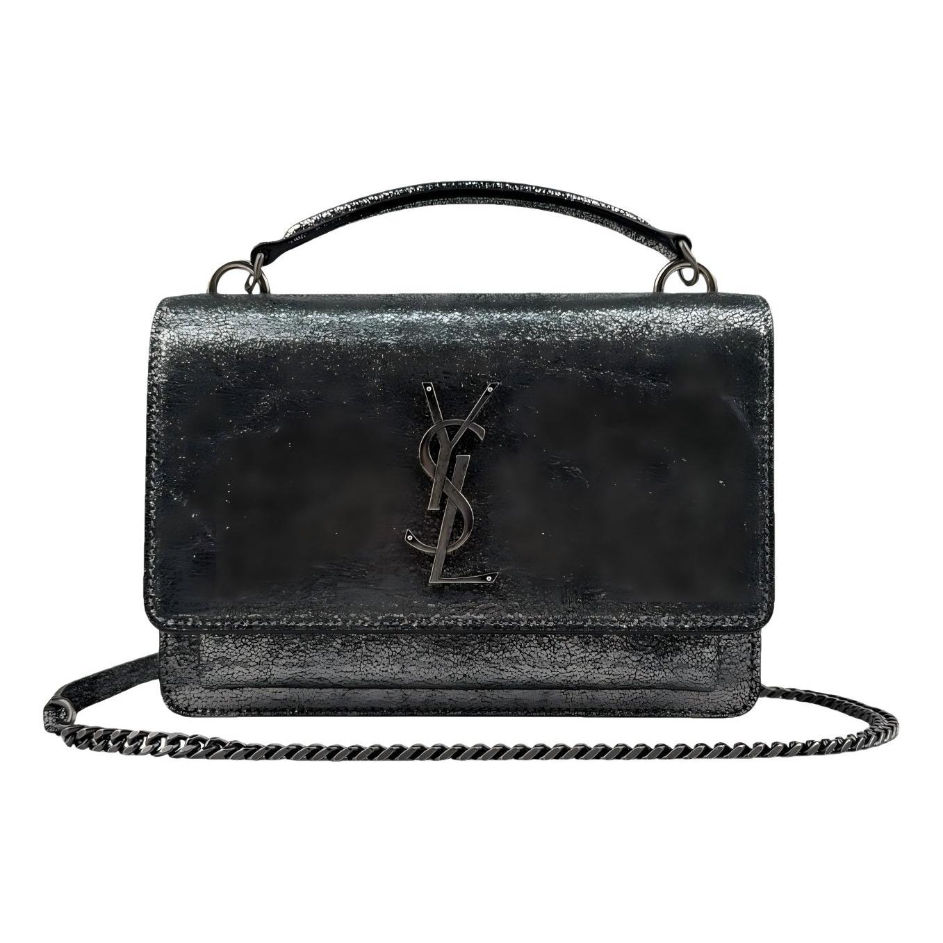 Sunset leather crossbody bag