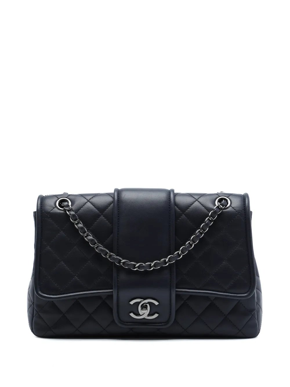 2015-2016 Large Quilted Lambskin Elementary Chic Flap shoulder bag