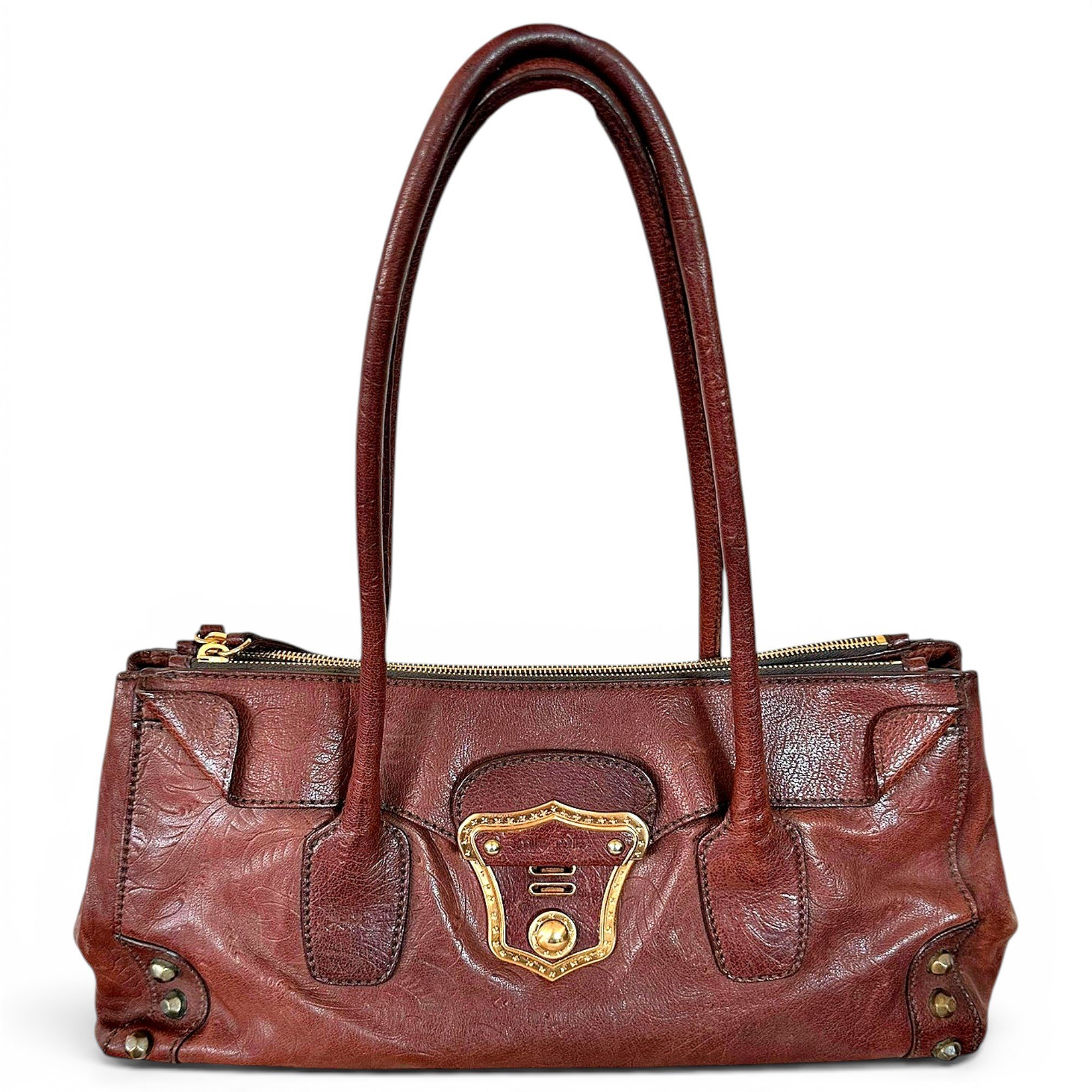 Aventure leather handbag