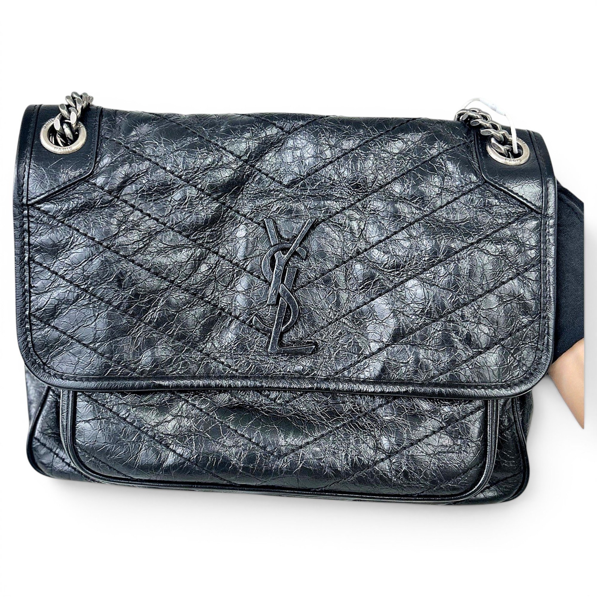 Niki leather crossbody bag