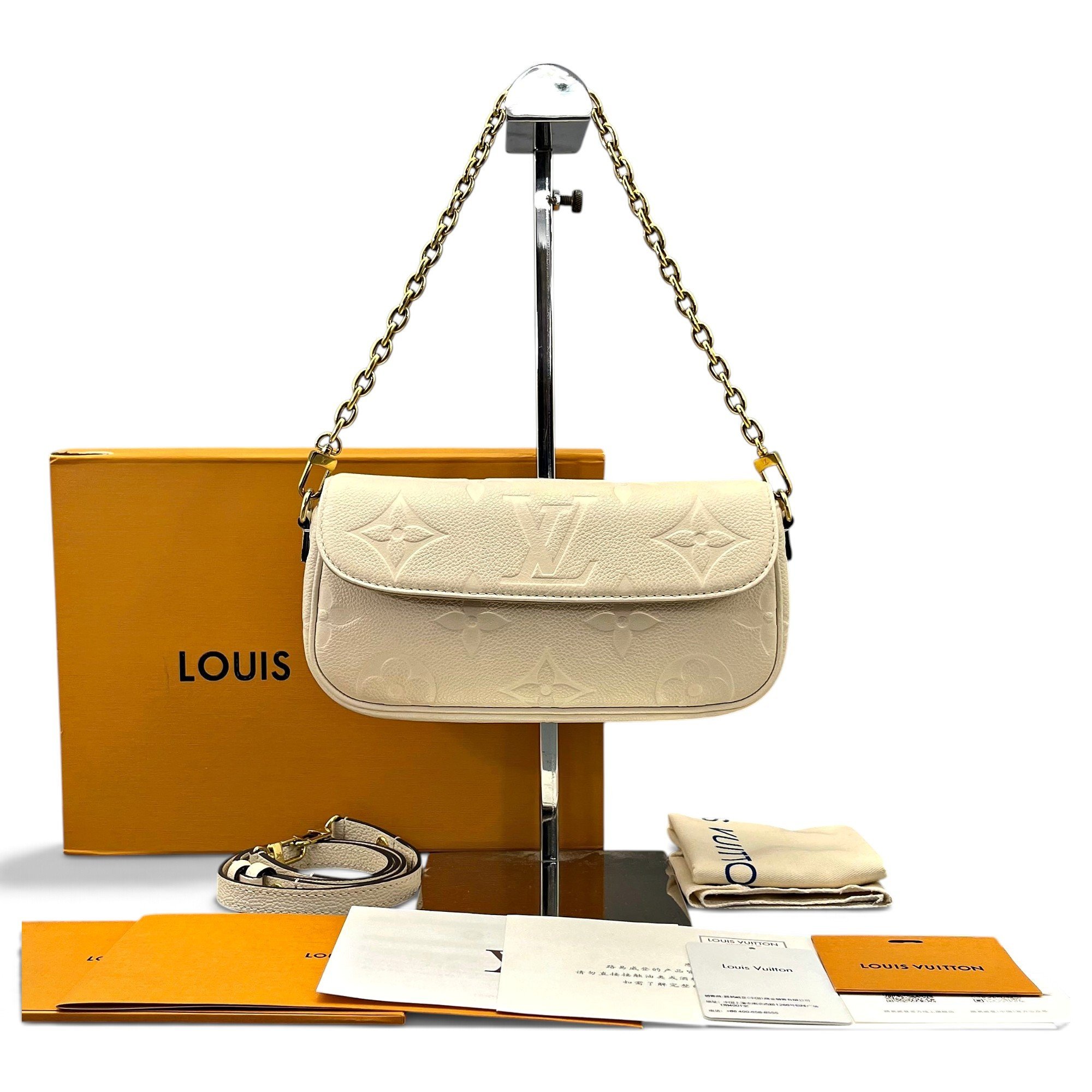 Leather crossbody bag
