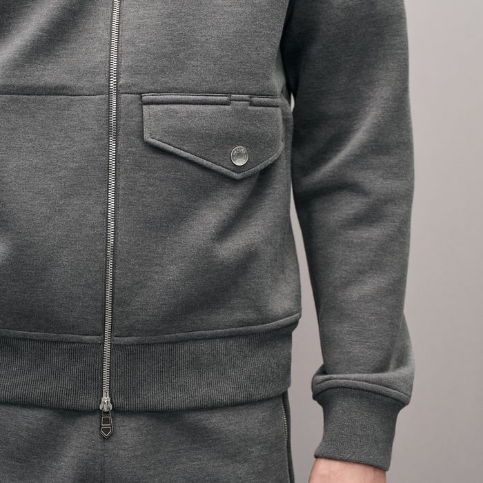 Gris Moyen "Edition Nomade" Hooded Sweater