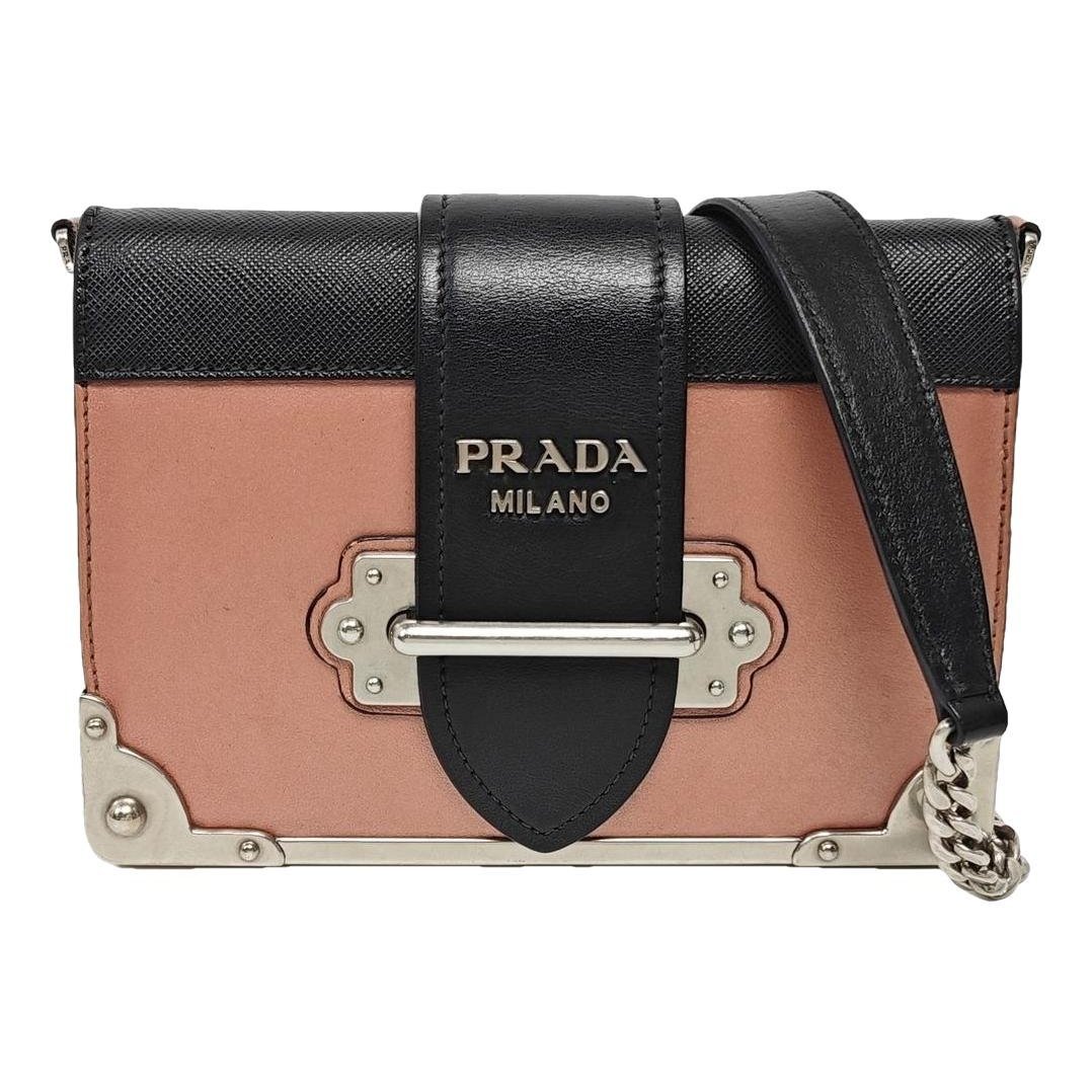 Cahier leather handbag