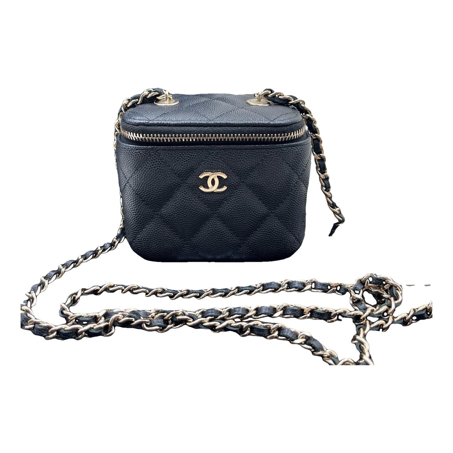Cambon Large Rectangle leather handbag