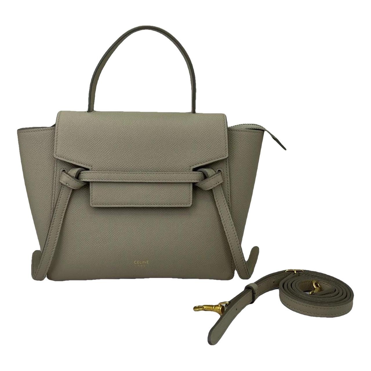Belt leather mini bag