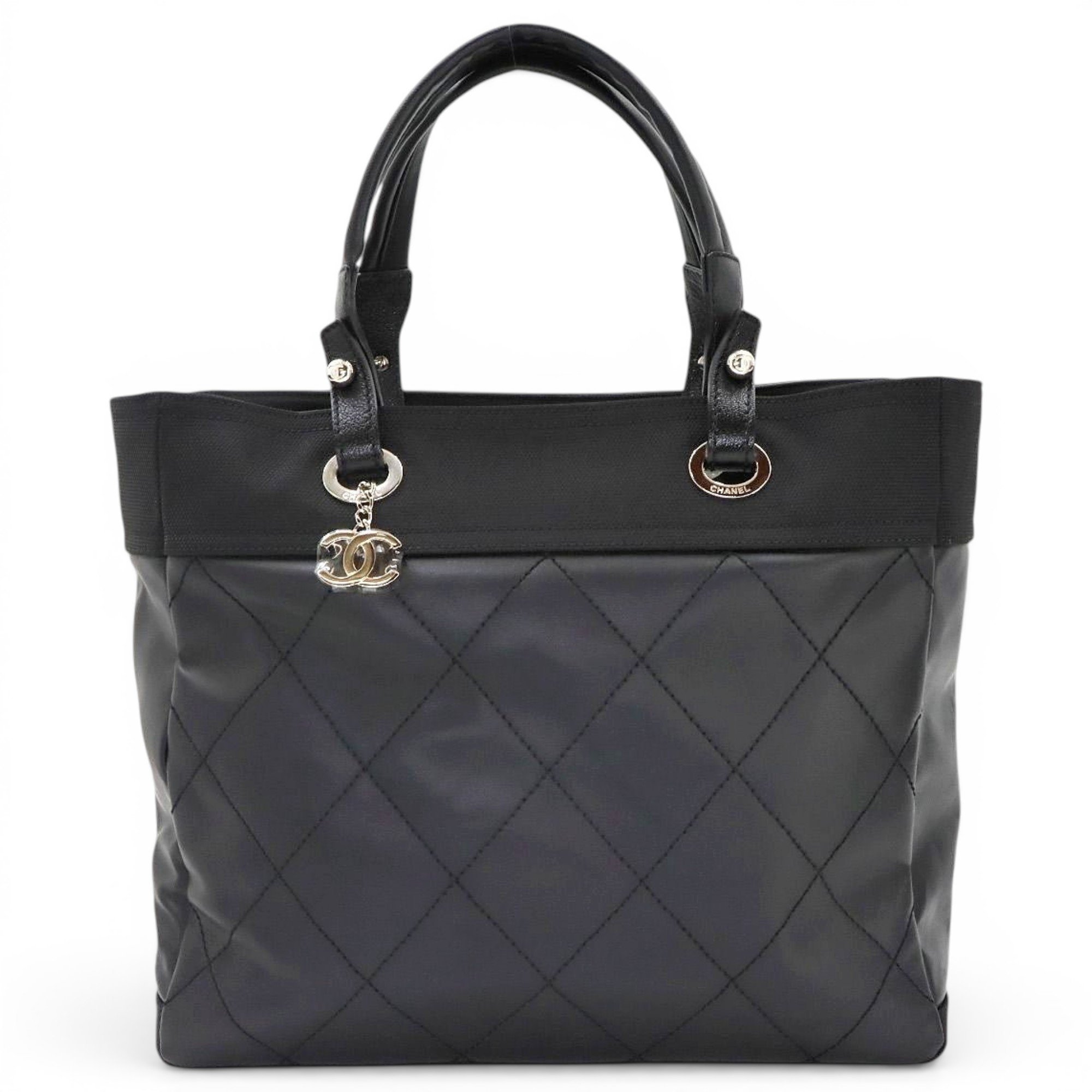 Leather tote