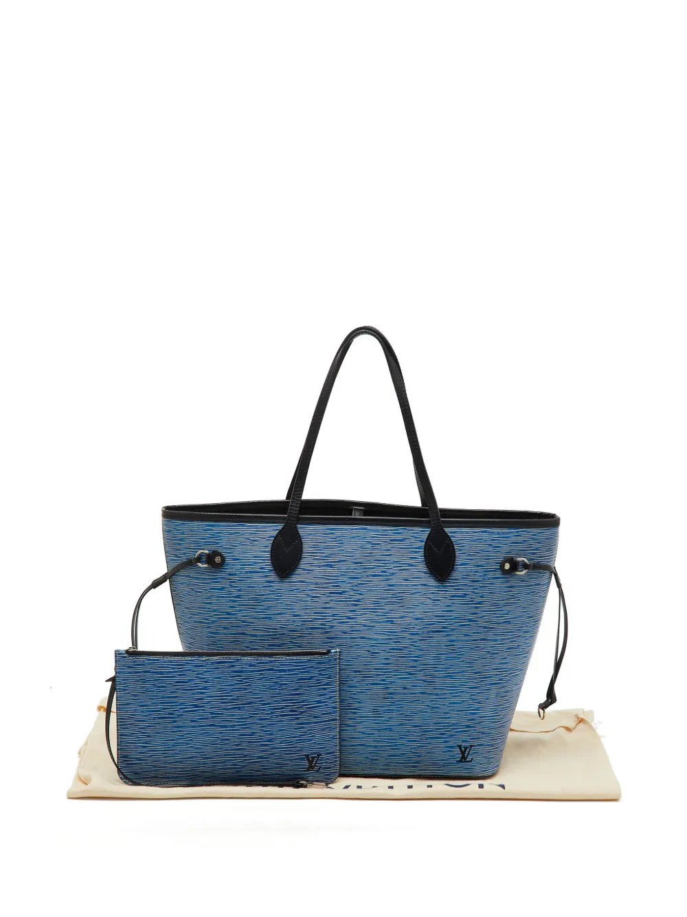 Louis Vuitton Neverfull Epi leather tote bag