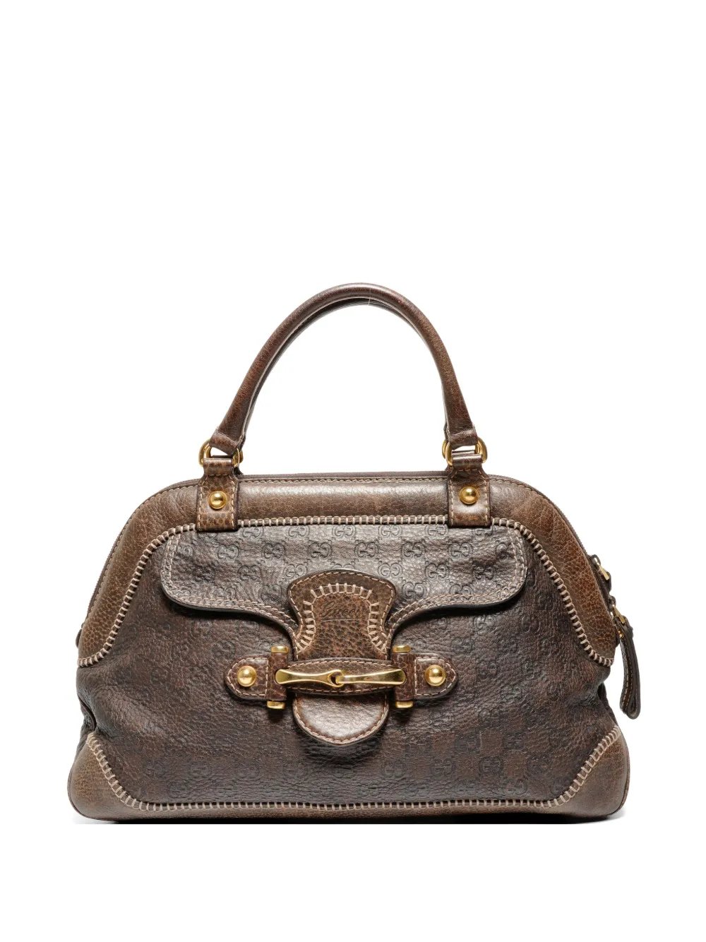 2000-2010s Horse-bit Boston bag