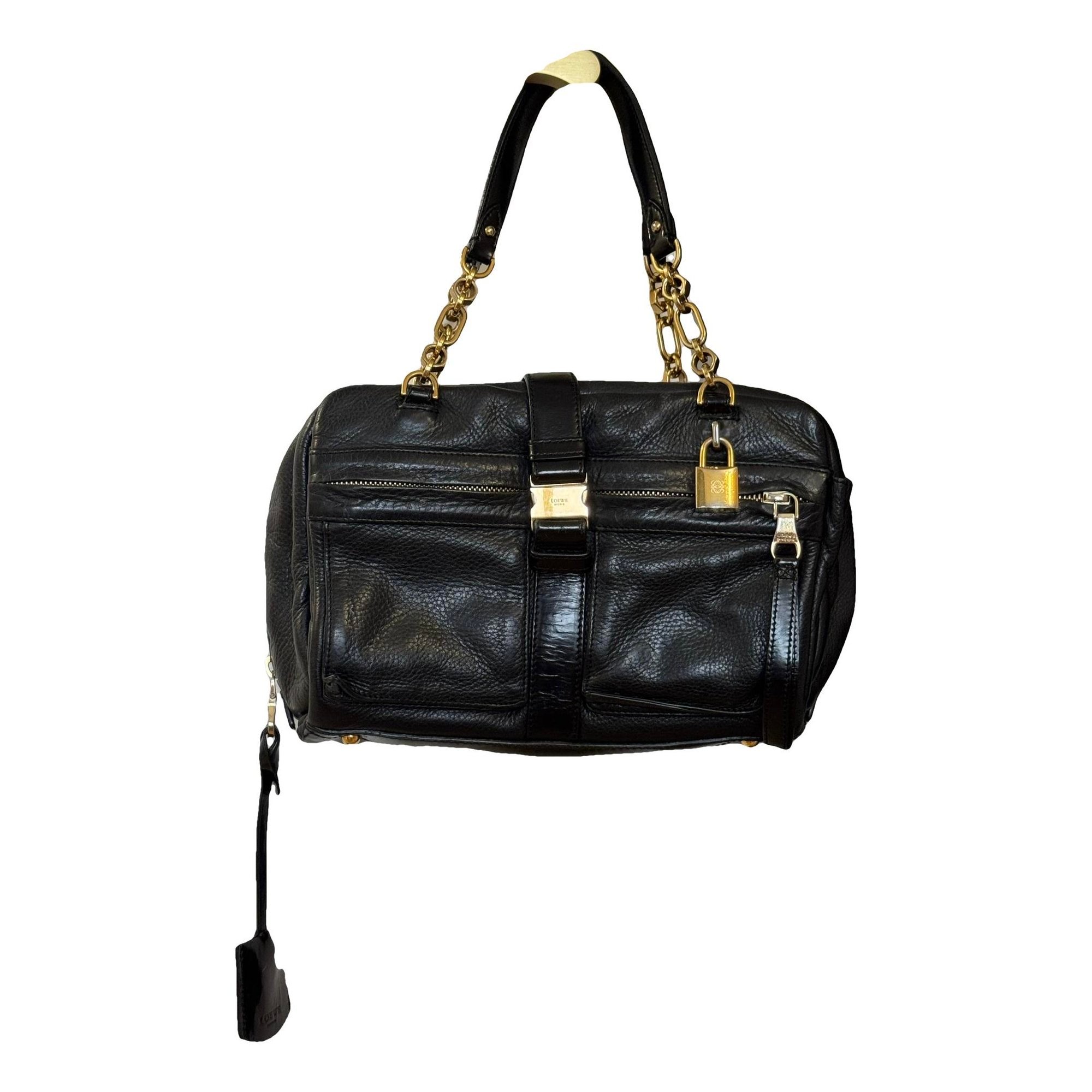 Leather handbag