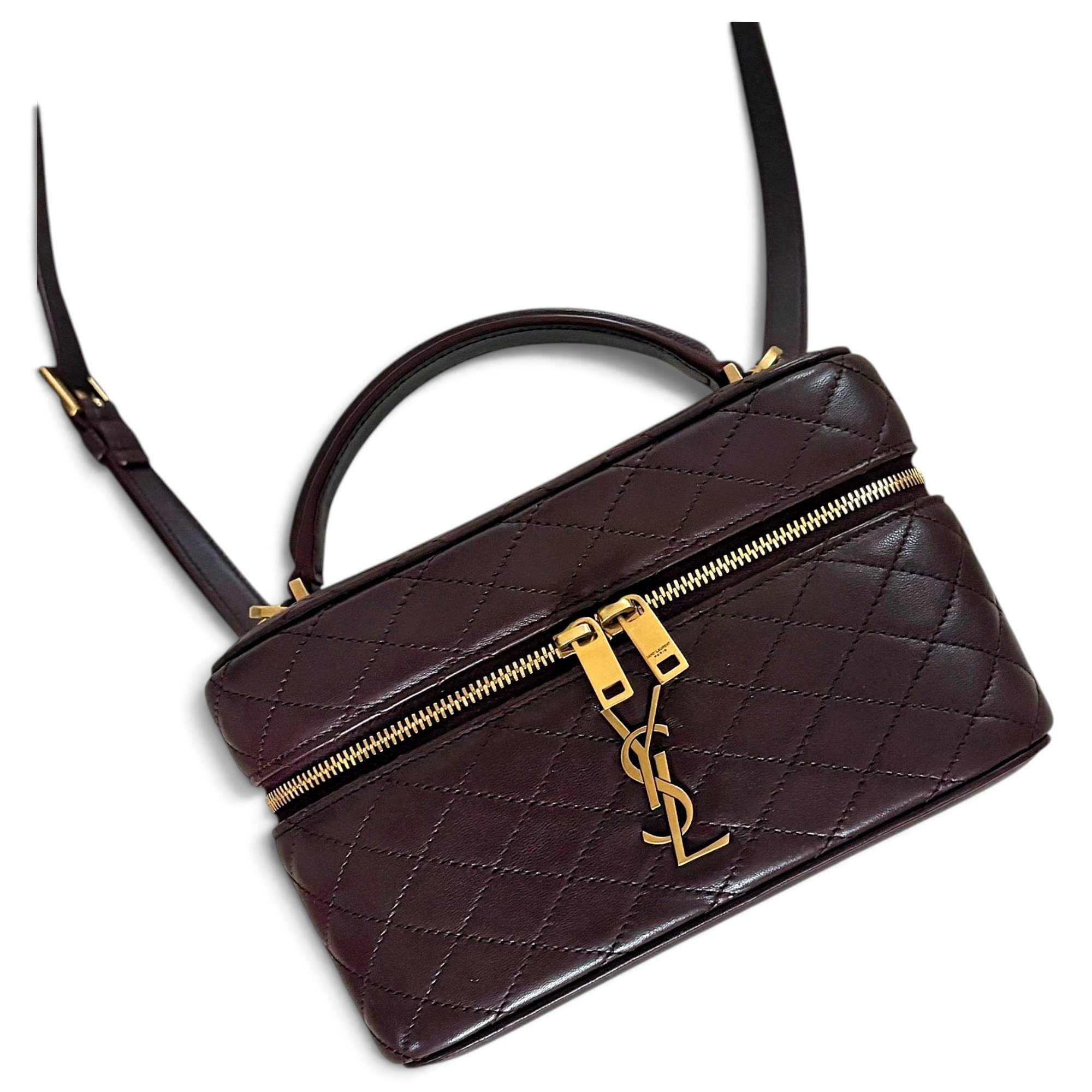 Leather handbag
