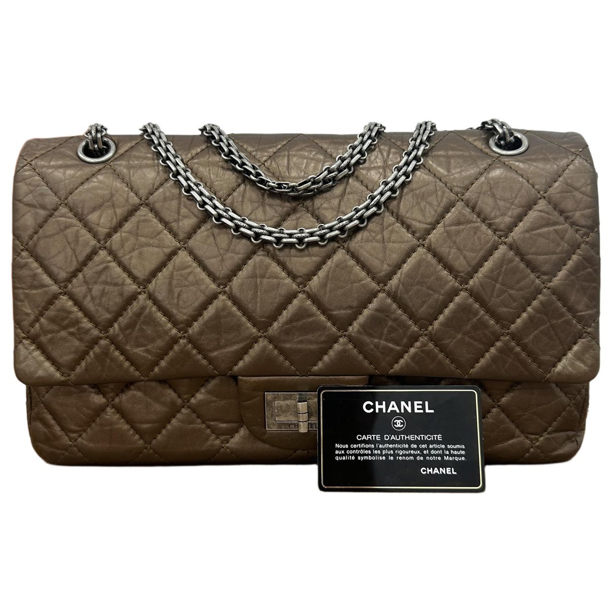 2.55 leather handbag