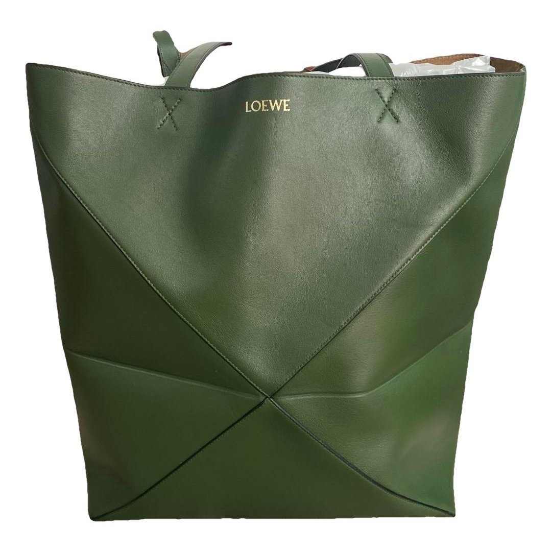 Puzzle Fold leather handbag