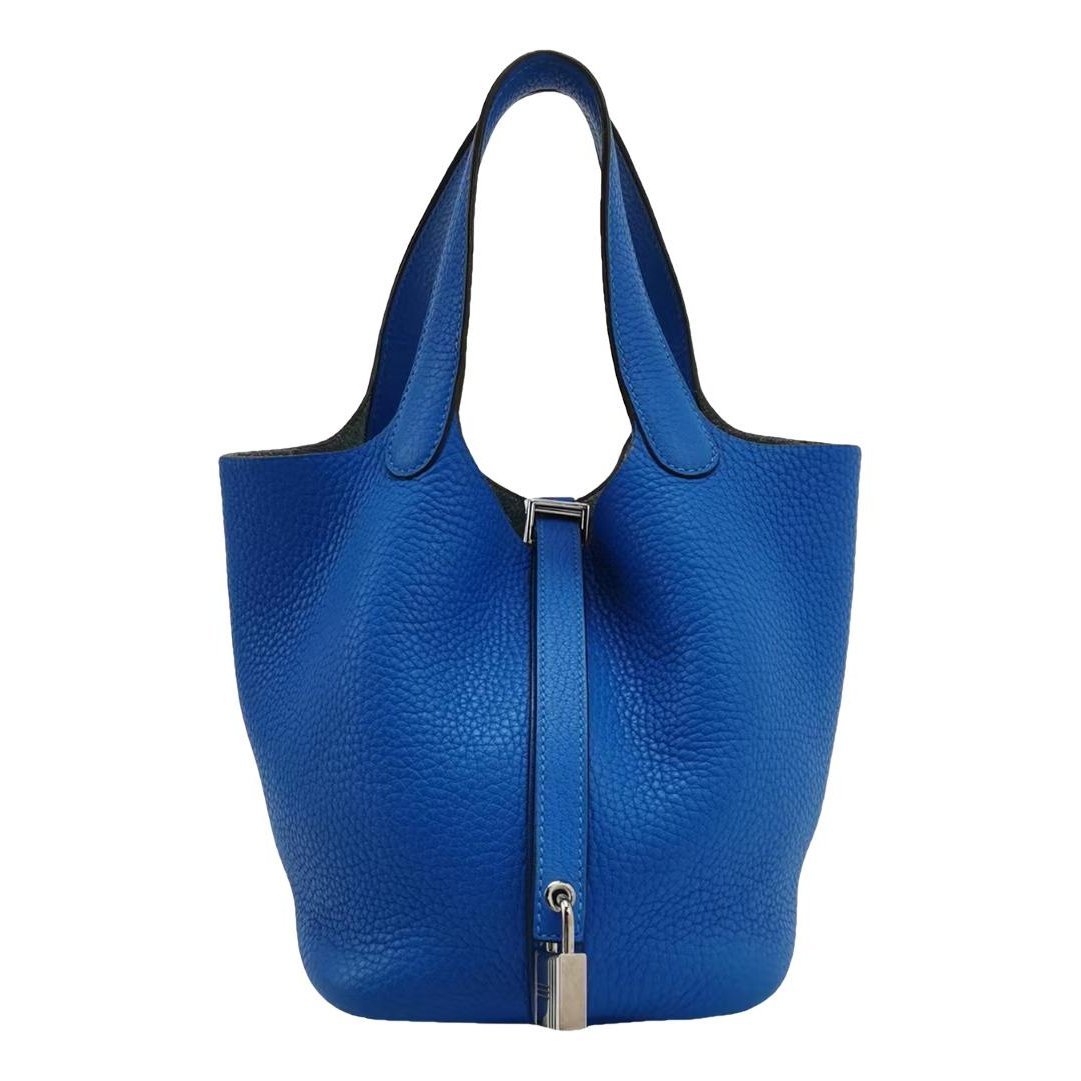 Picotin leather handbag