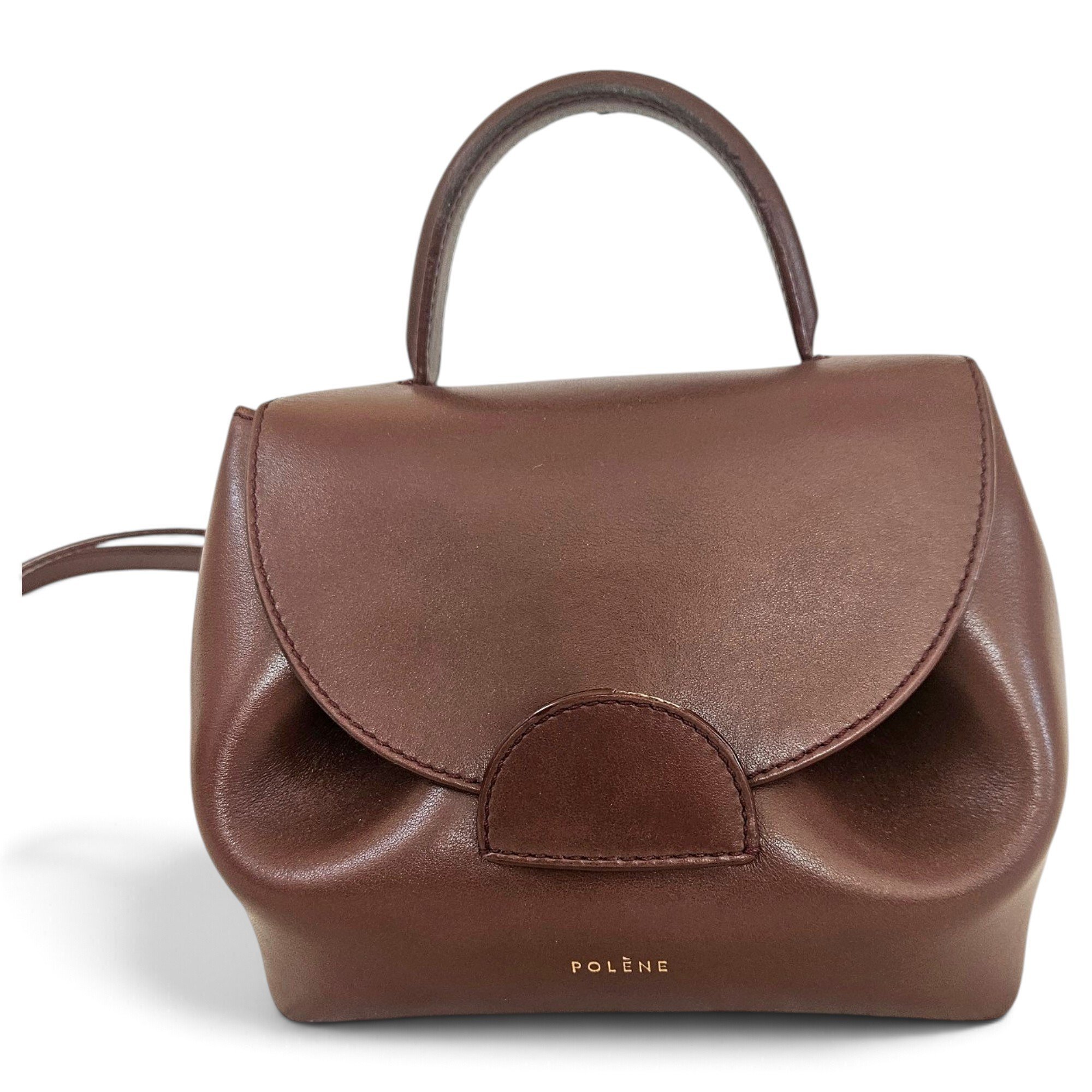 Polene Numéro un leather handbag