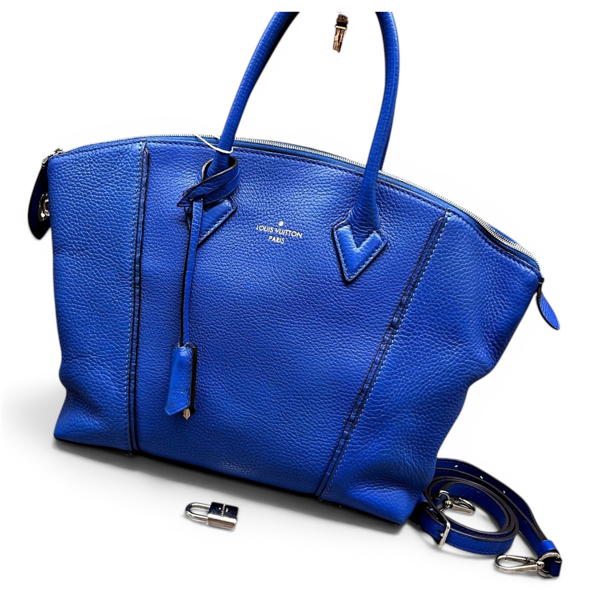 Soft Lockit leather handbag