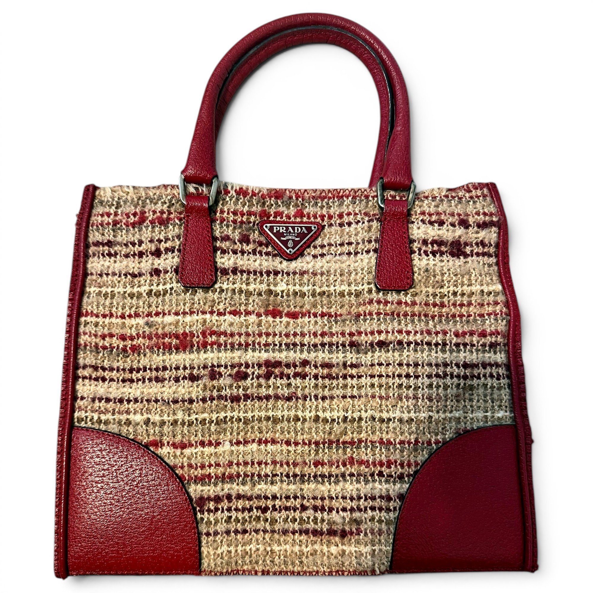 Tweed handbag
