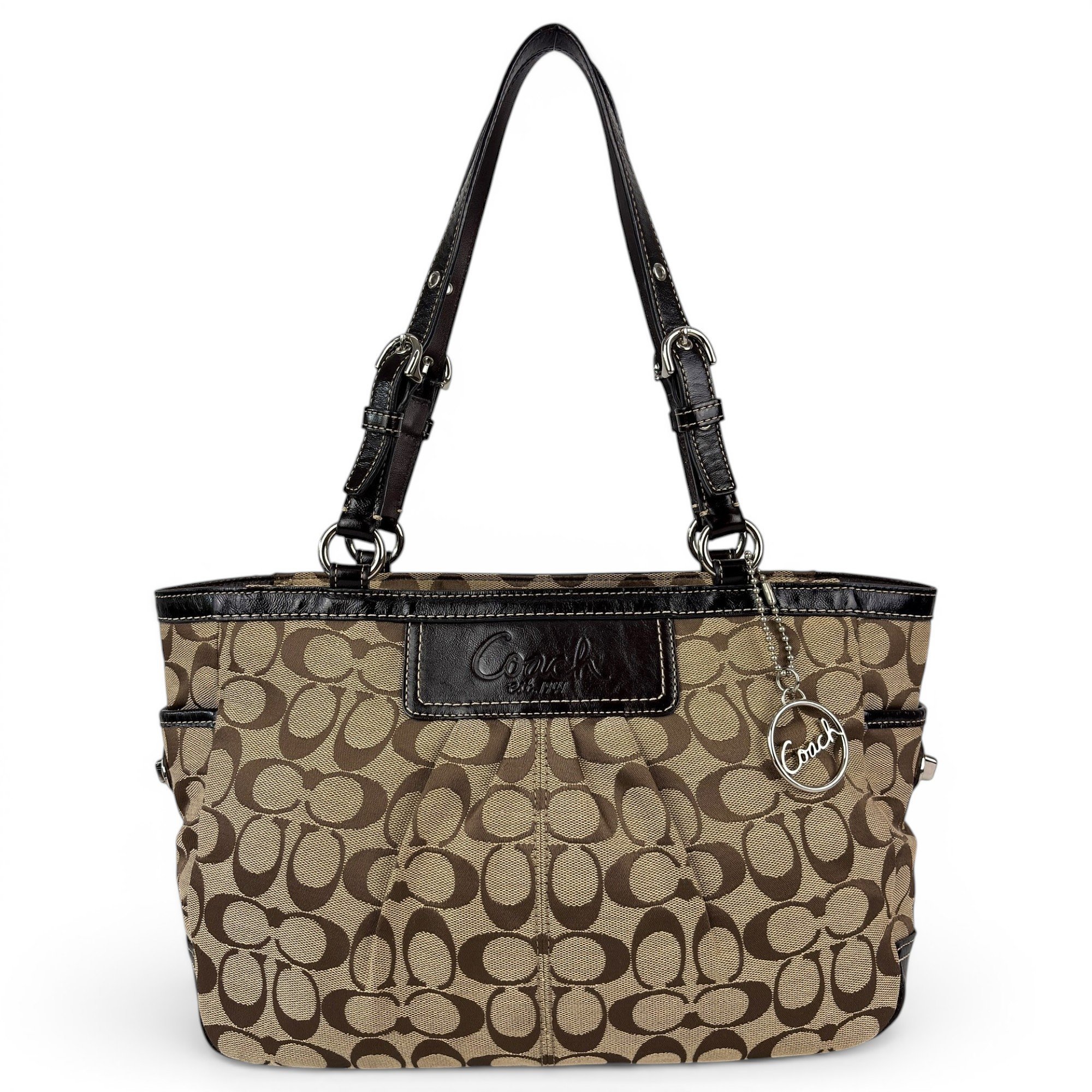 Signature Sufflette cloth handbag