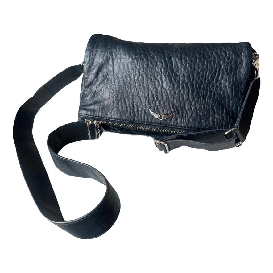 Rock leather crossbody bag