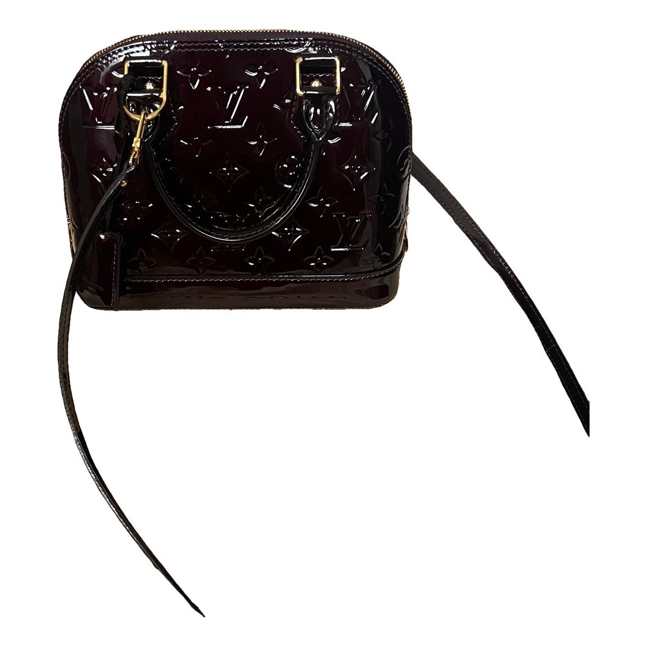 Alma patent leather handbag