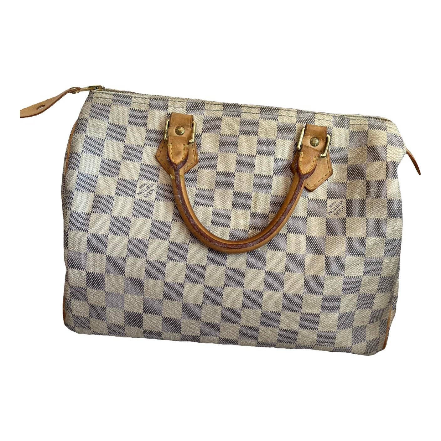 Speedy leather handbag