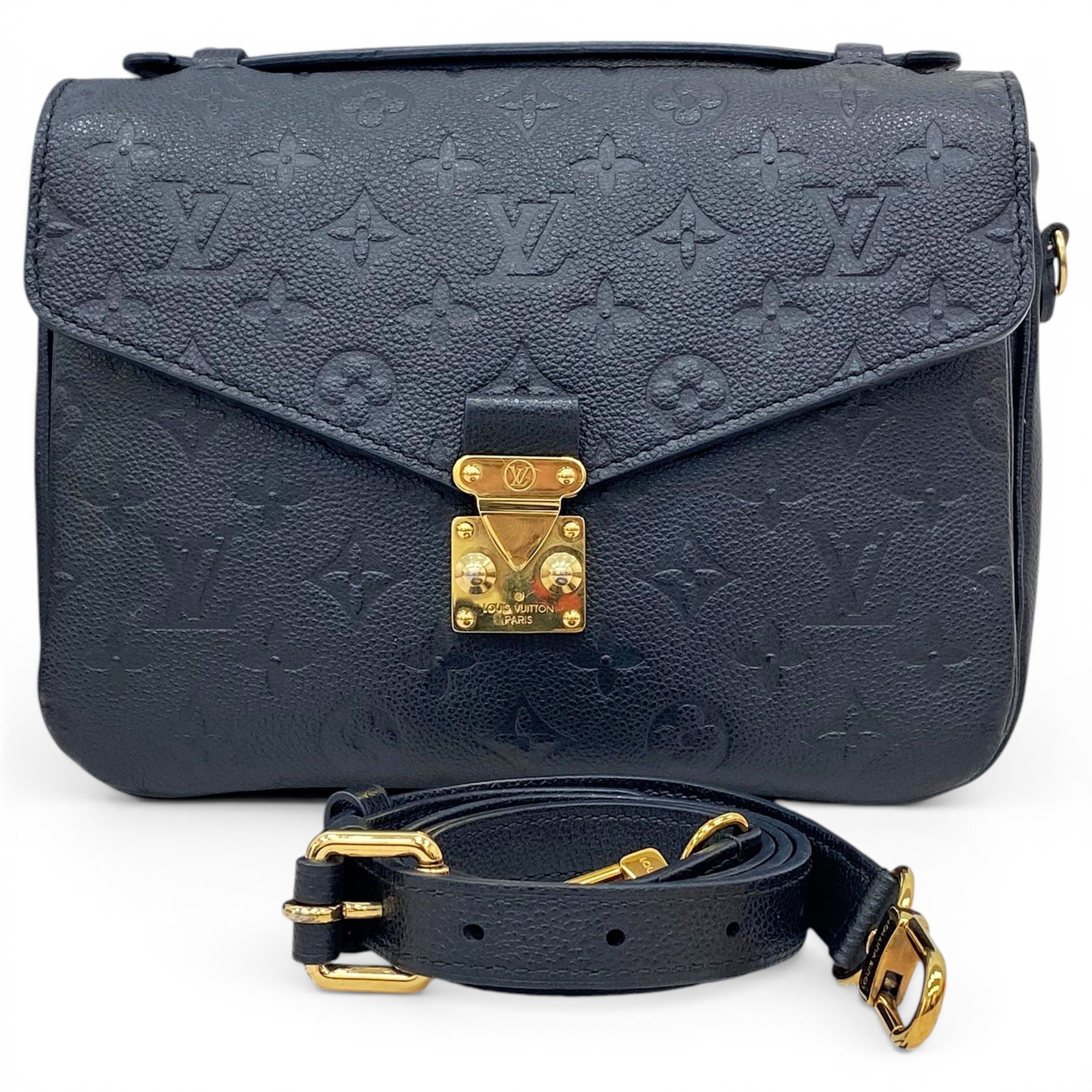 Metis leather handbag