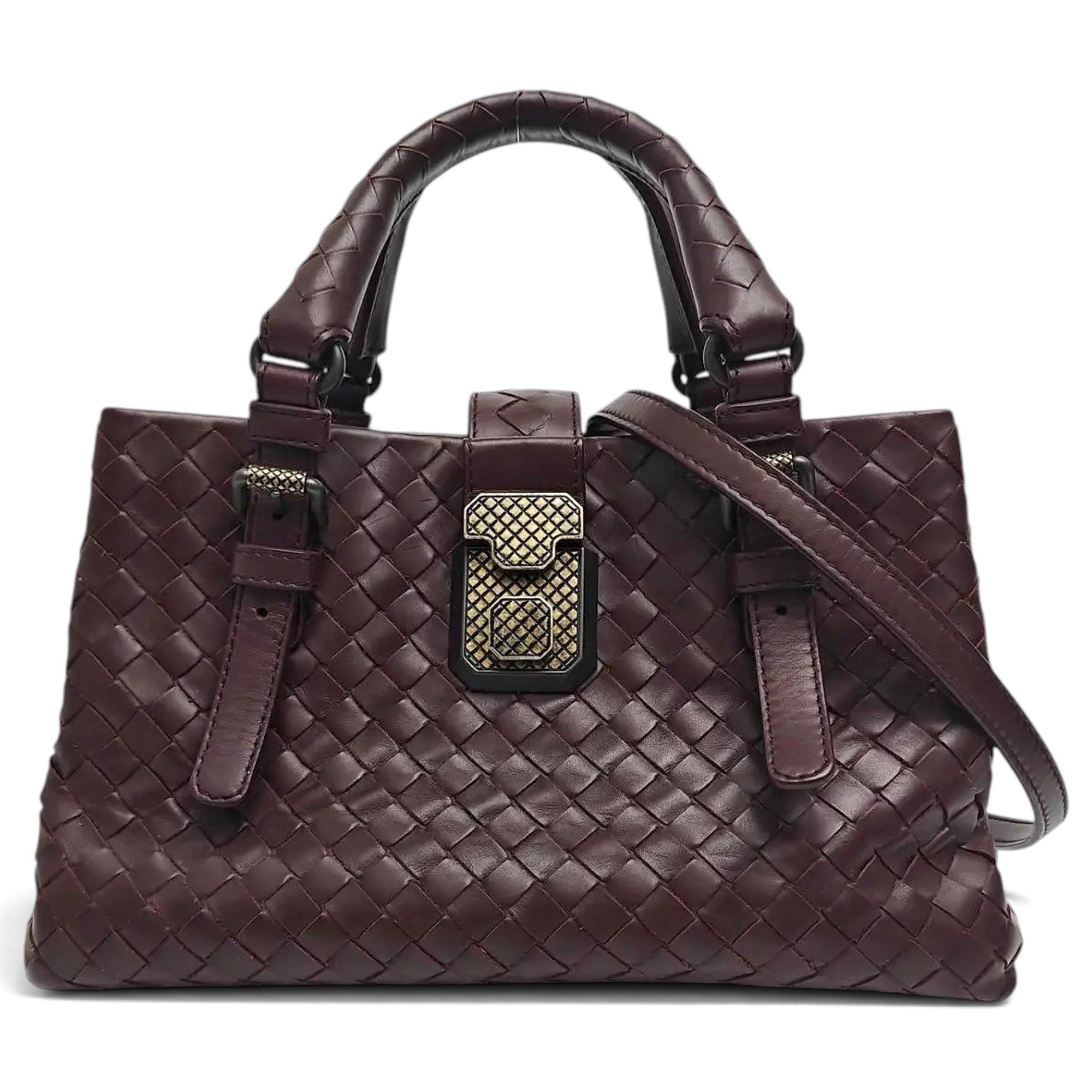 Bottega Veneta Roma leather handbag
