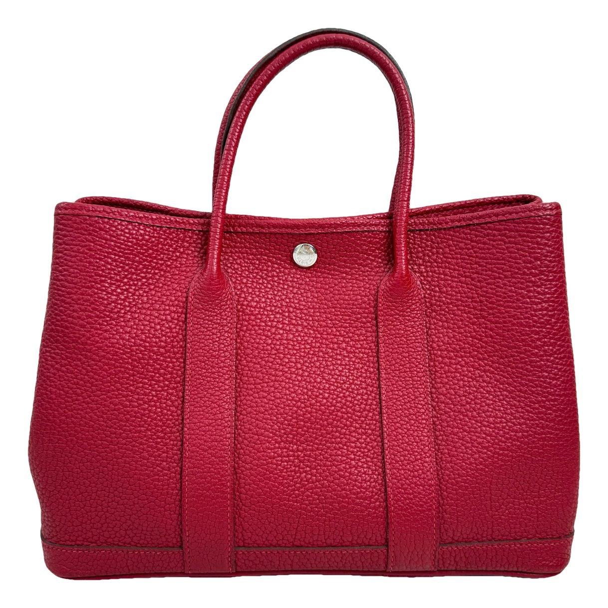 Garden Party leather tote