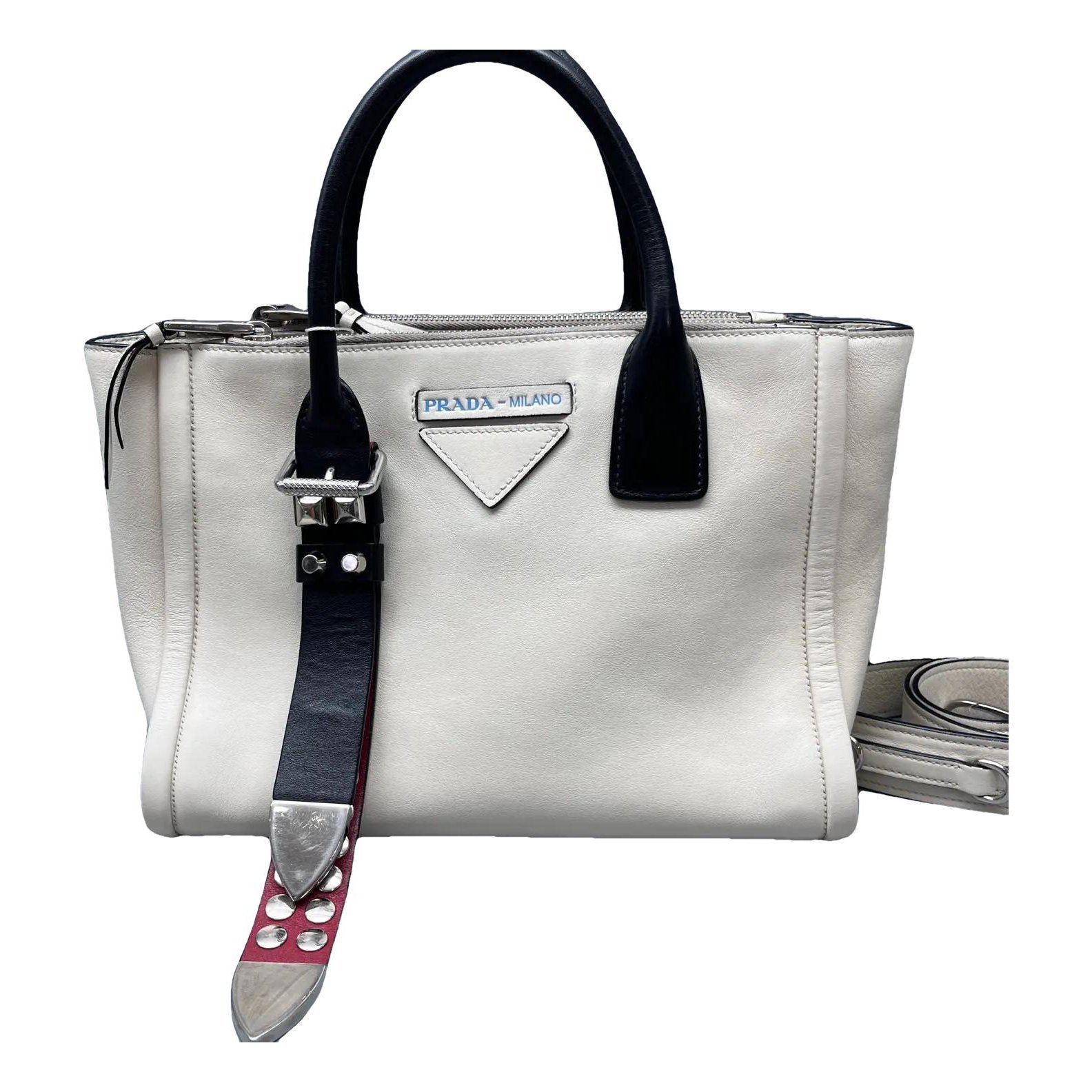 Leather crossbody bag
