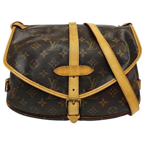 Saumur leather crossbody bag