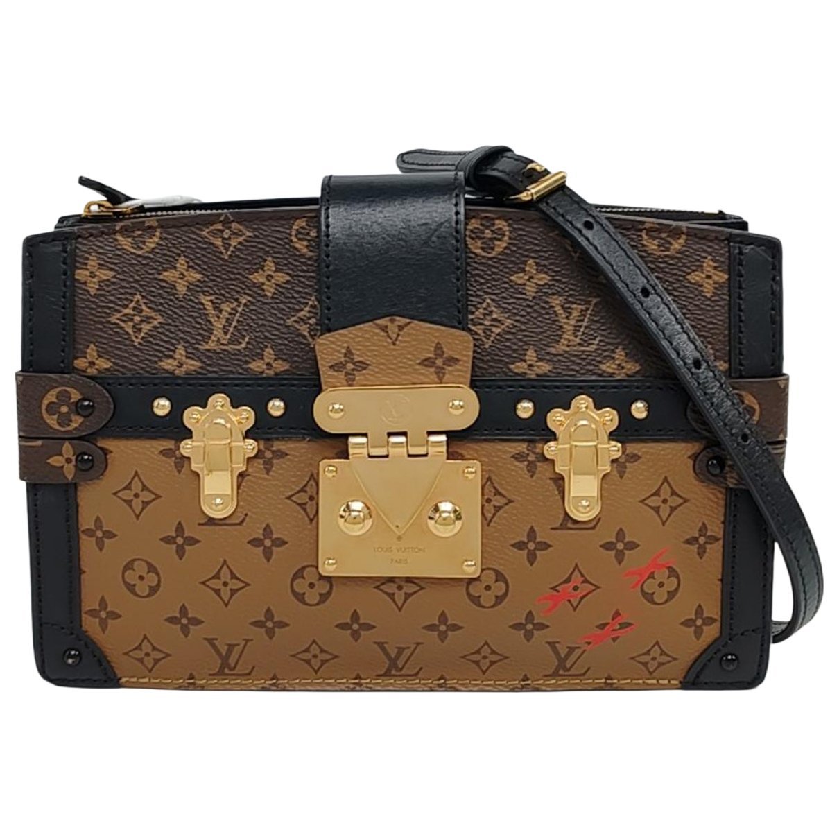 City Trunk leather crossbody bag