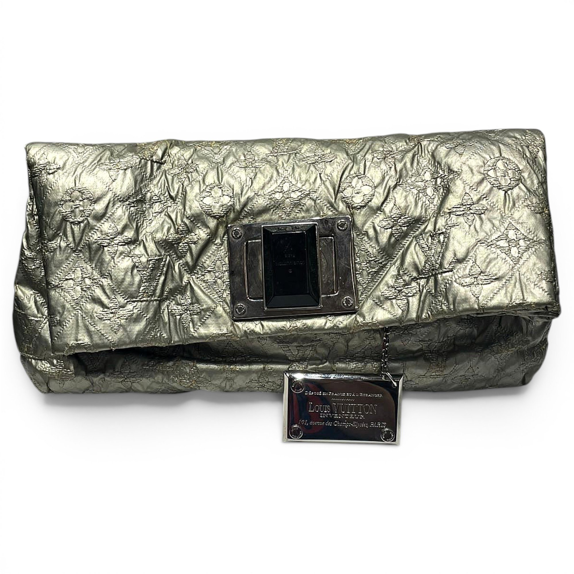 Altair leather clutch bag