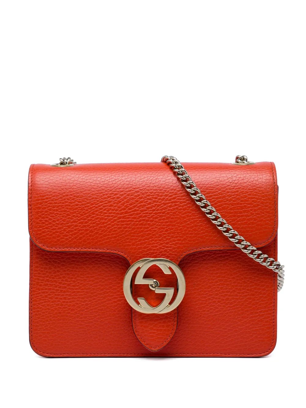 2016-2026 Small Dollar Calfskin Interlocking G crossbody bag