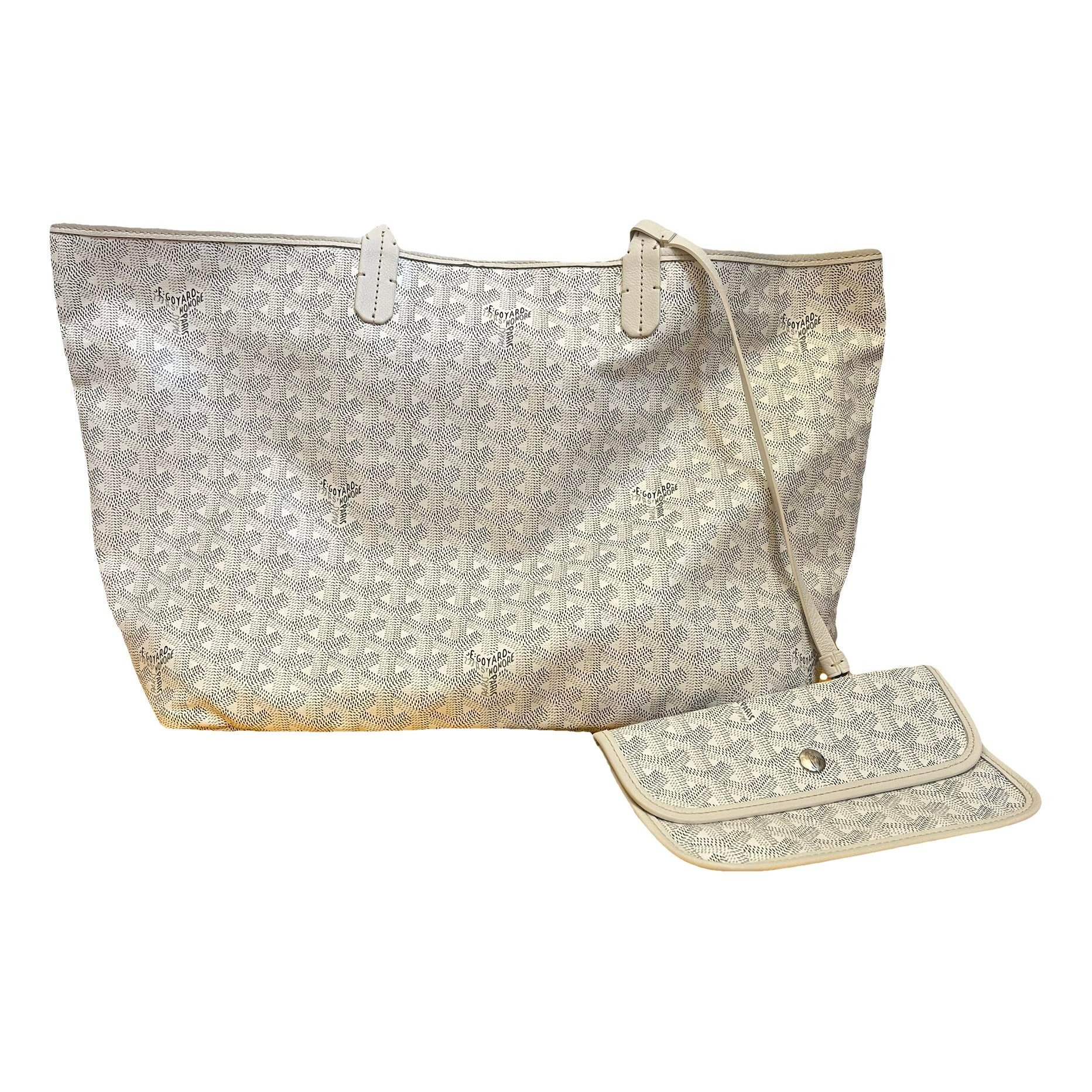 Goyard Saint-Louis leather tote