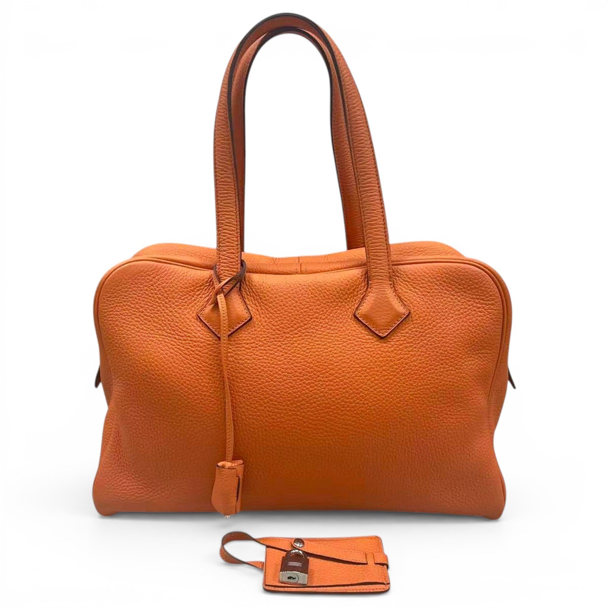 Victoria leather handbag